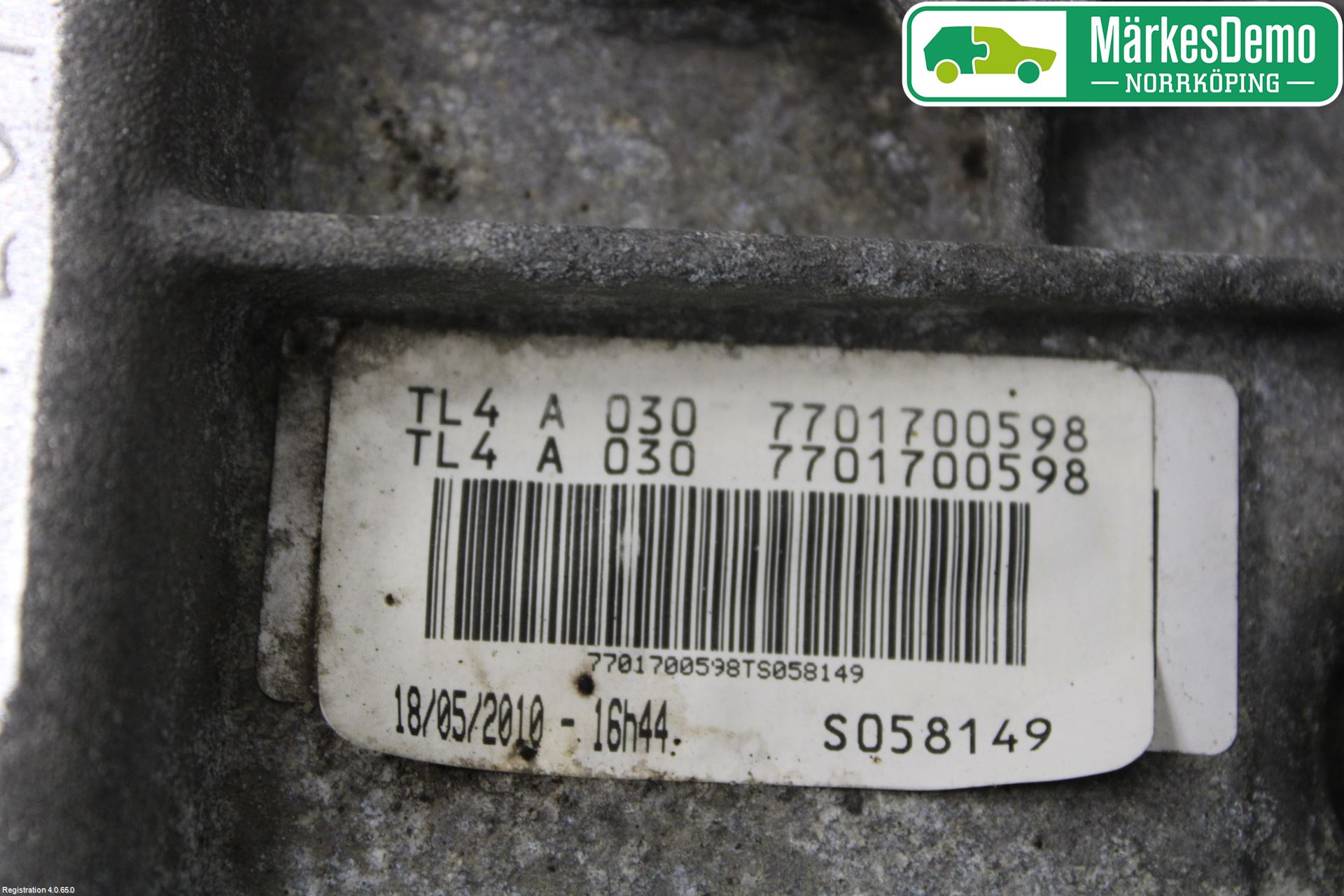 Renault MEGANE III 09-15 Gearkasse 6 Trinn