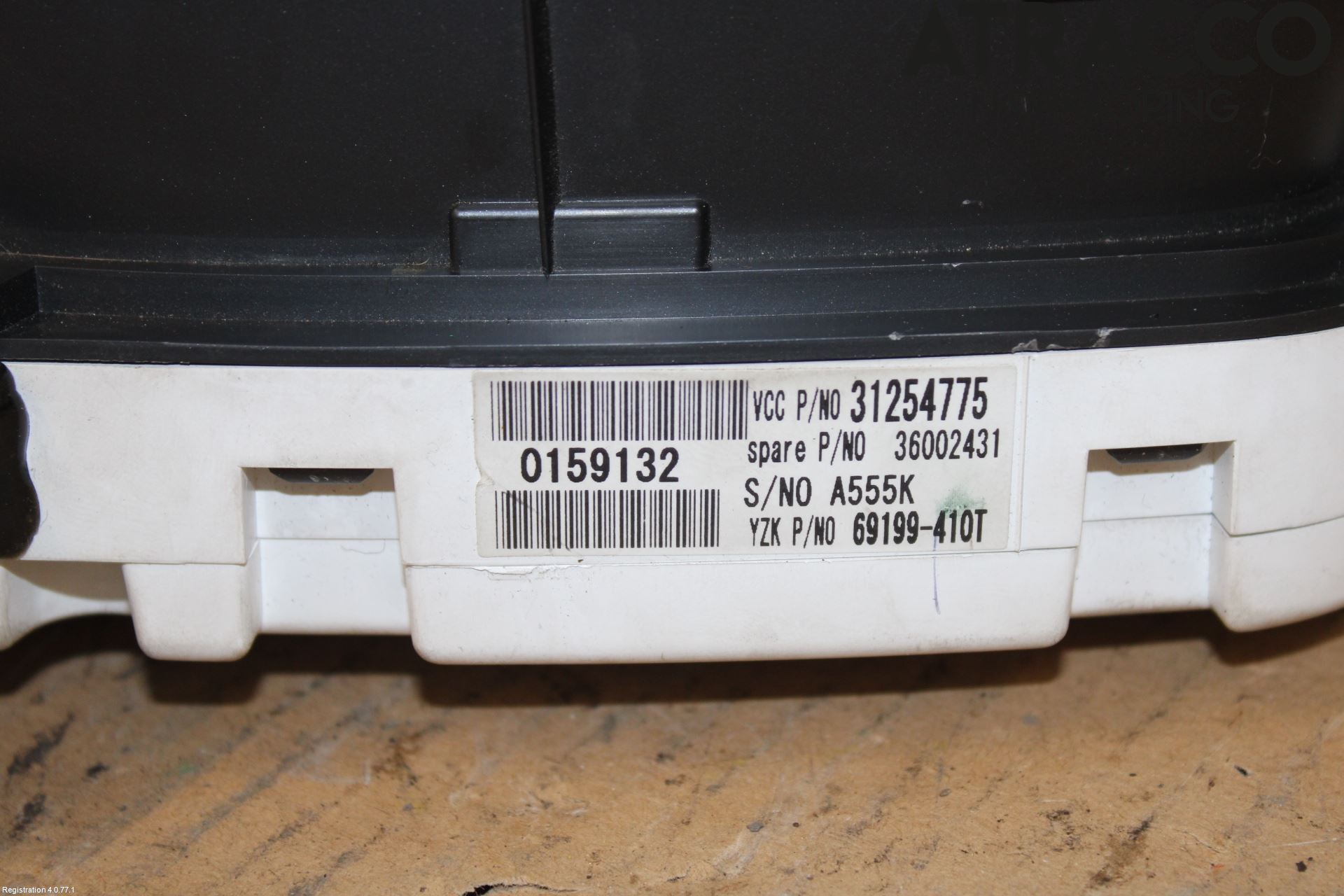 Volvo C30 07-10 Instr Kombinert