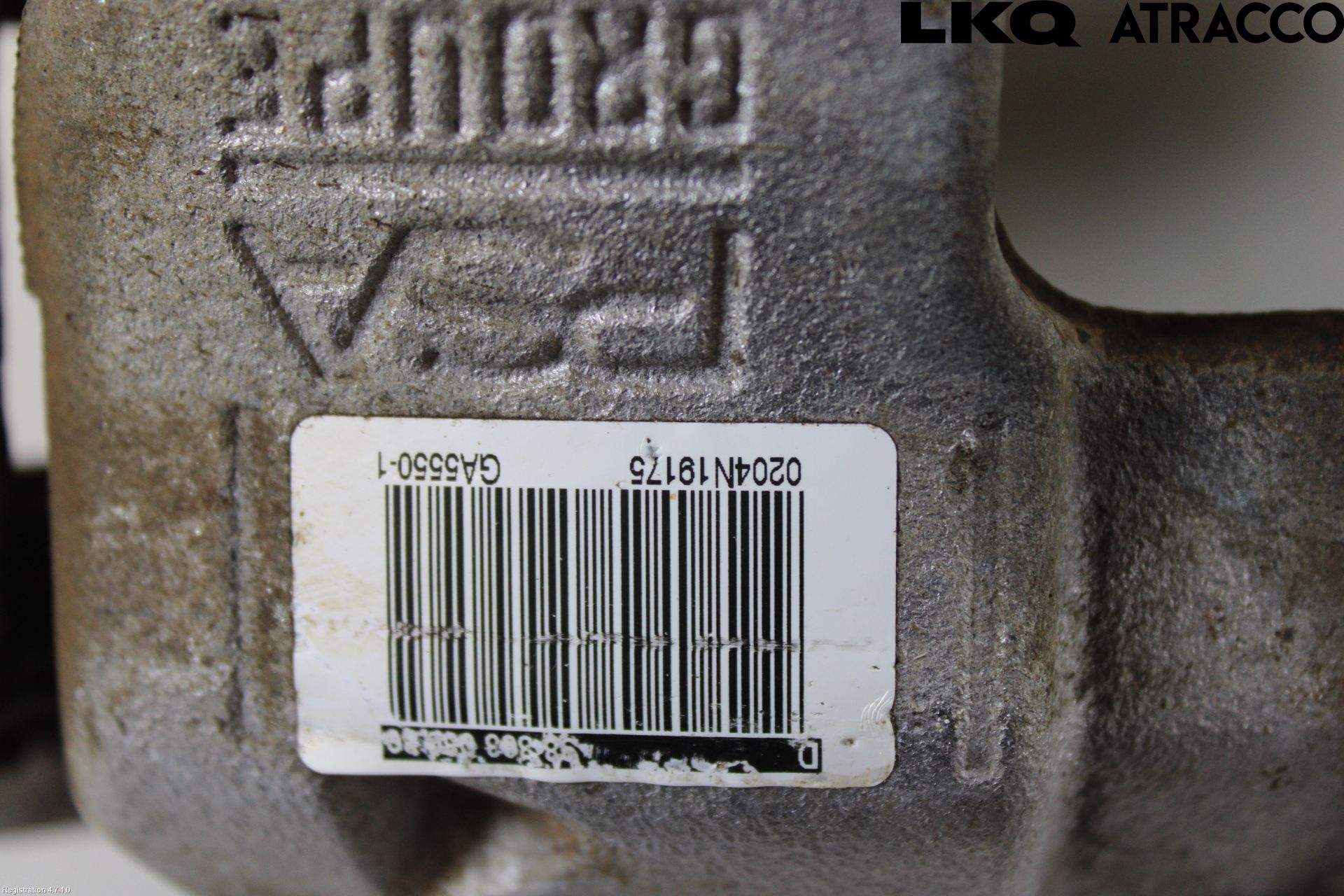 Opel CORSA F, CORSA-E 20- Bremsecaliper Foran Høyre