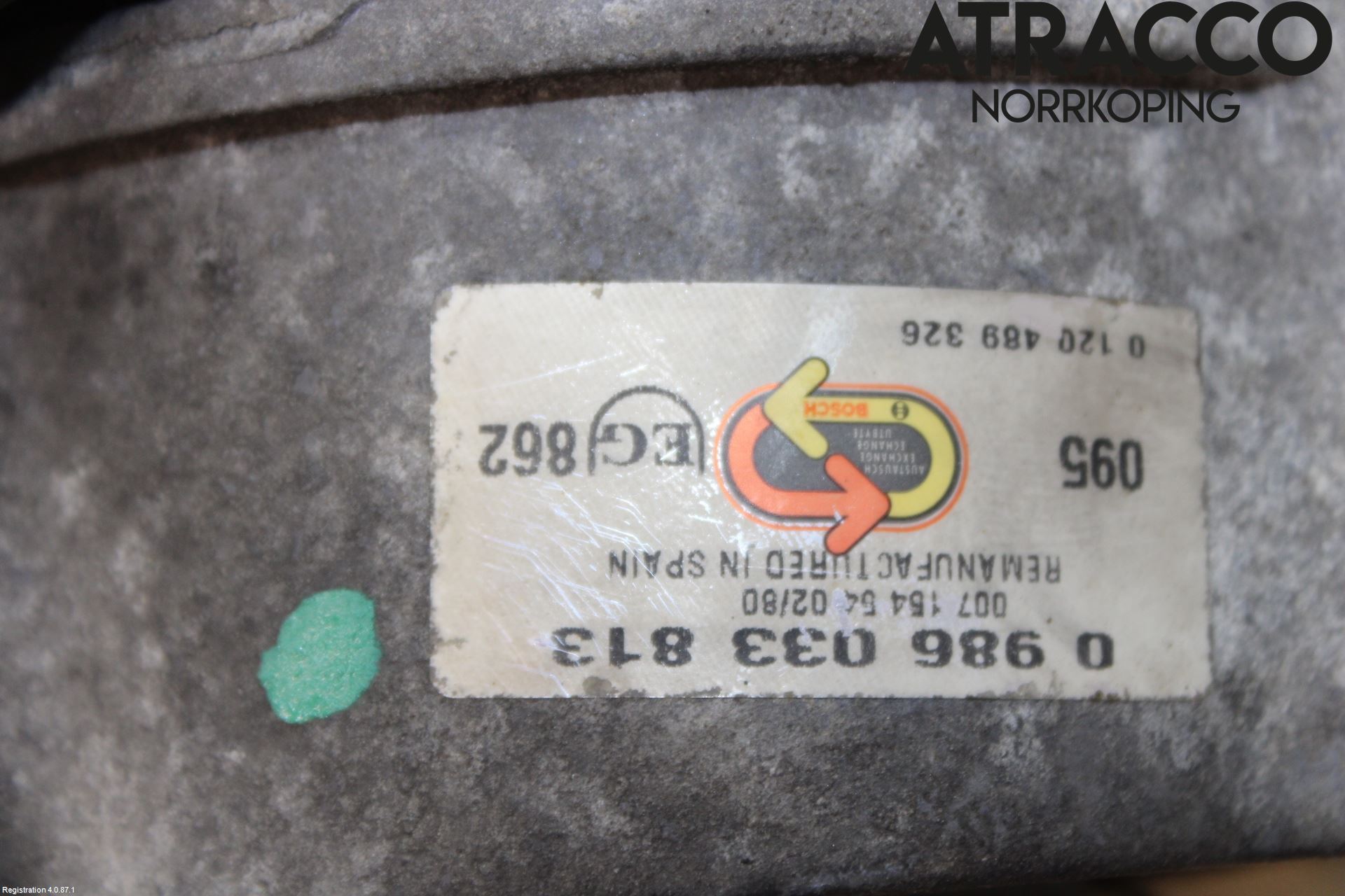 Mercedes-Benz MB 190    (W201) 82-93 Dynamo