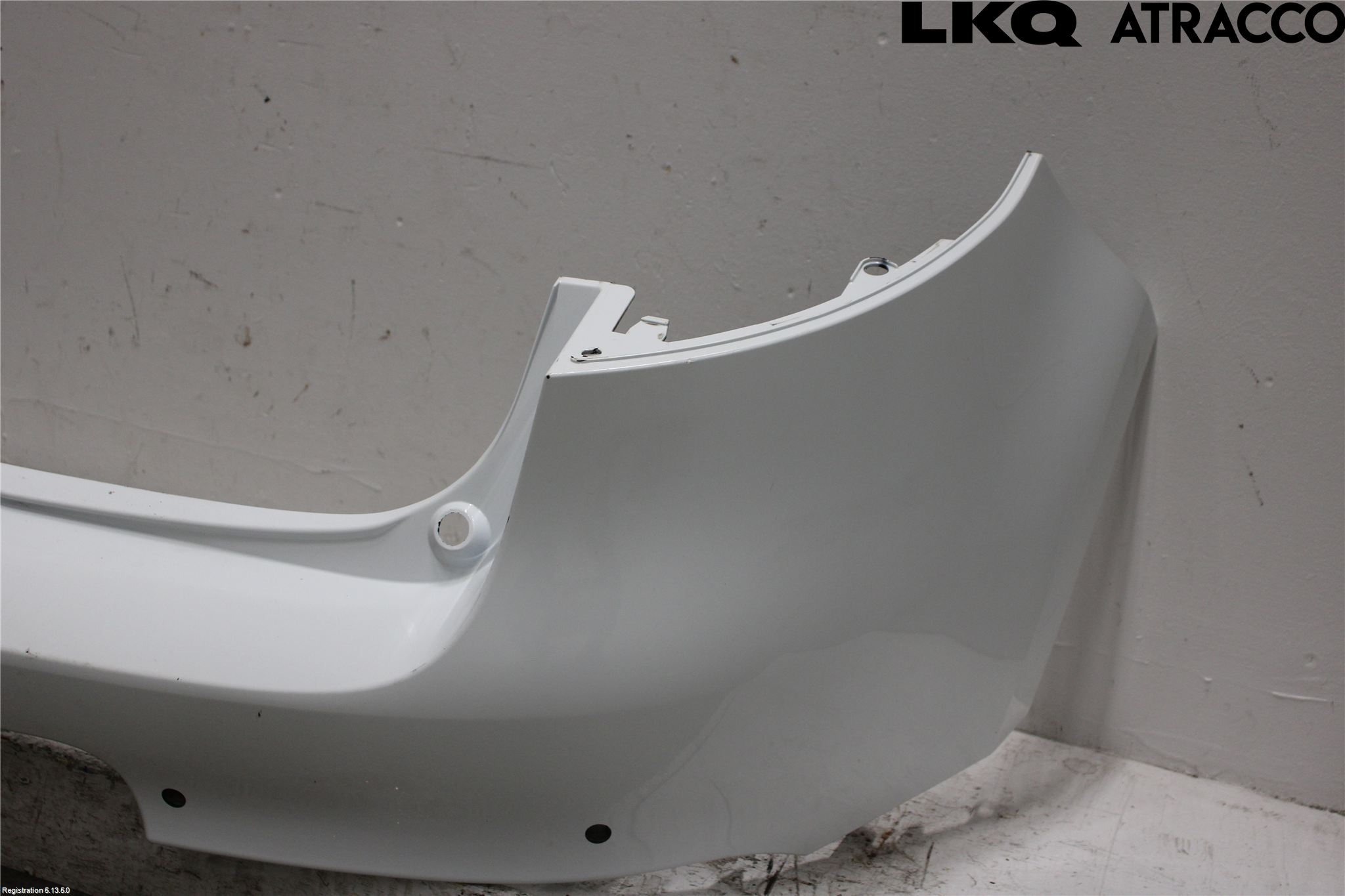 Renault MEGANE III 09-15 Støtfanger Bak Overtrekk