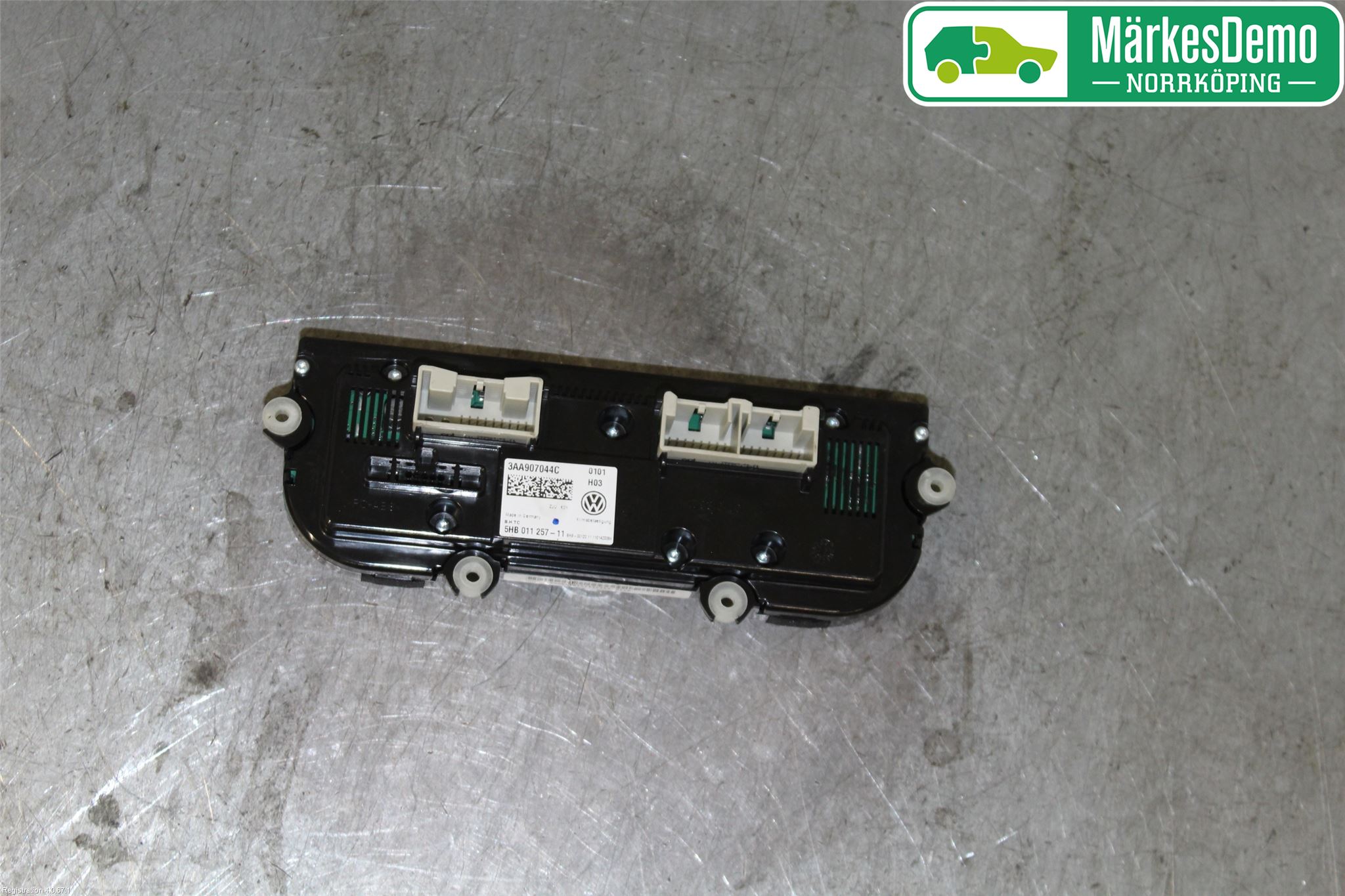 Volkswagen VW PASSAT 11-14 Varmeapparat Panel(Regulering)