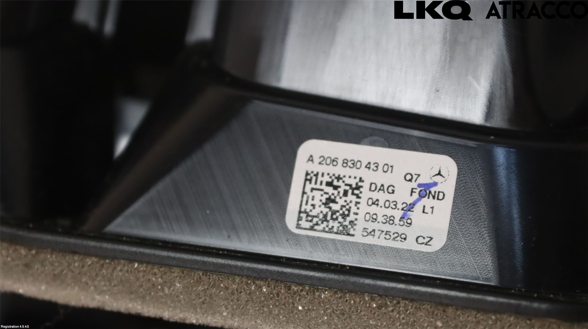 Mercedes-Benz MB C-KLASS (W206) 21- Instrumentkonsoll Midt
