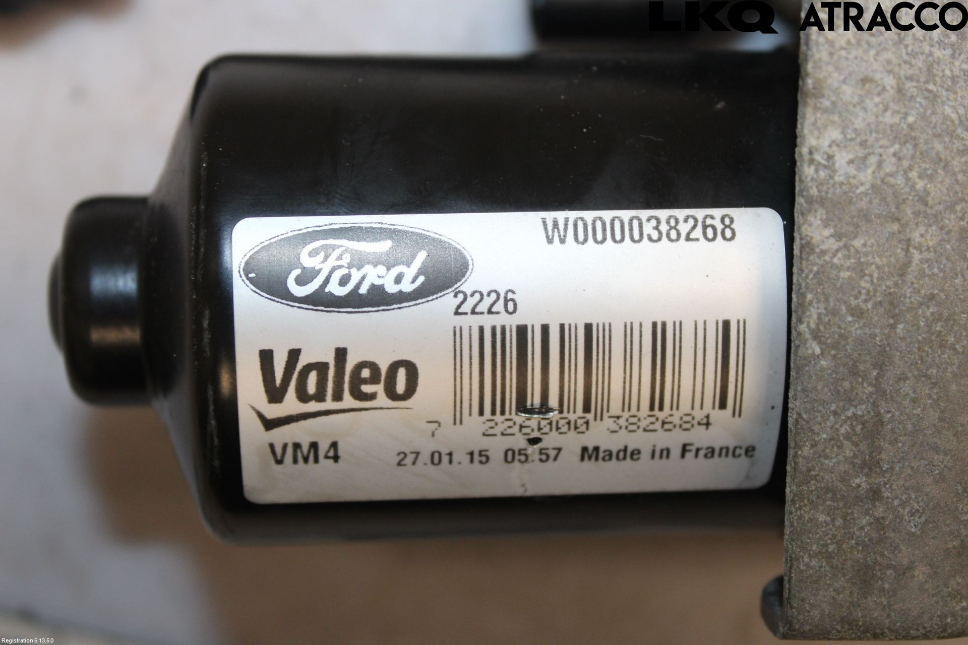 Ford TRANSIT/TOURNEO CONNECT 13-22 Viskermotor Frontrute