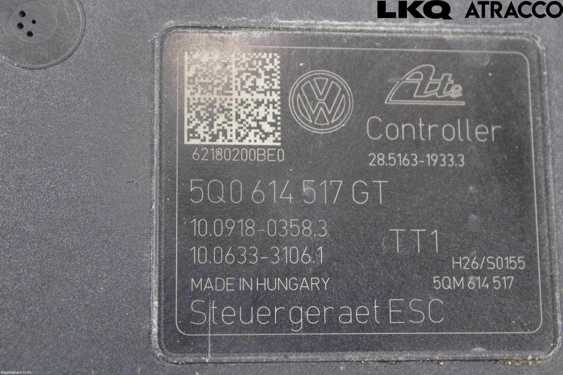 Volkswagen VW ARTEON 17- Abs Hydraulikkaggregat