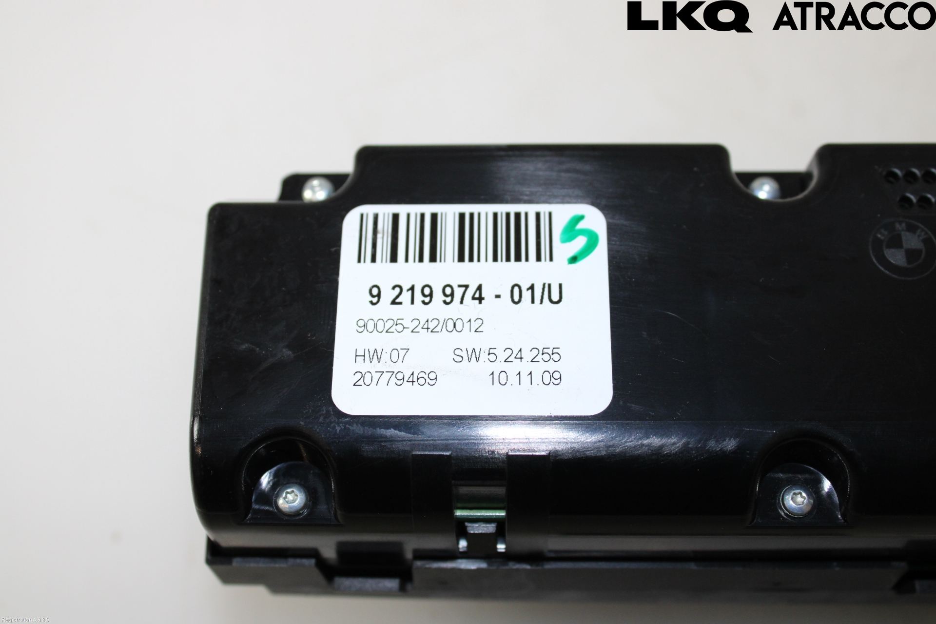 BMW X6 E71/E72   08-14 Varmeapparat Panel(Regulering)