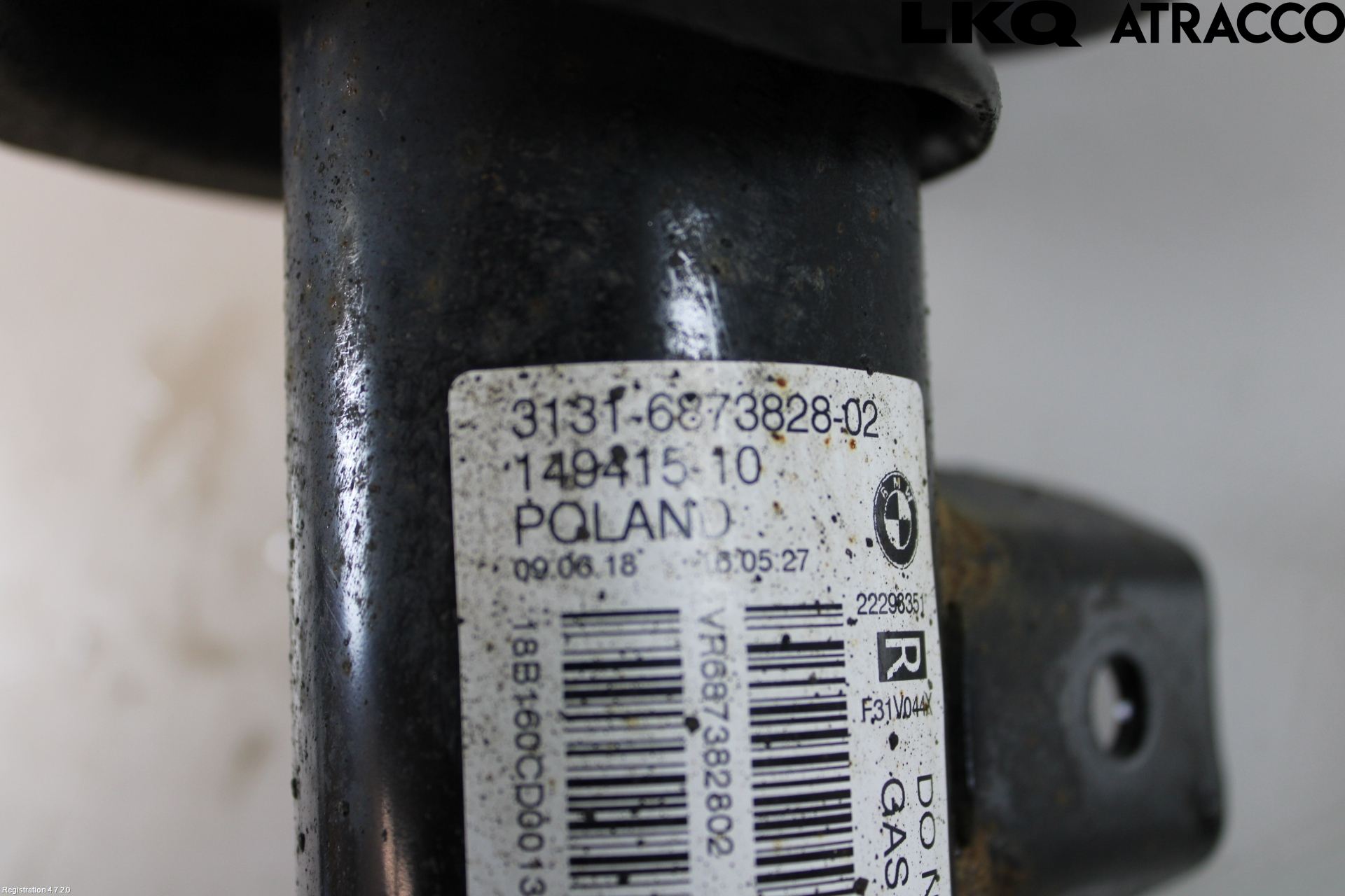 BMW 3 F30/F31/F80 12-19 Fjærbein Foran Høyre