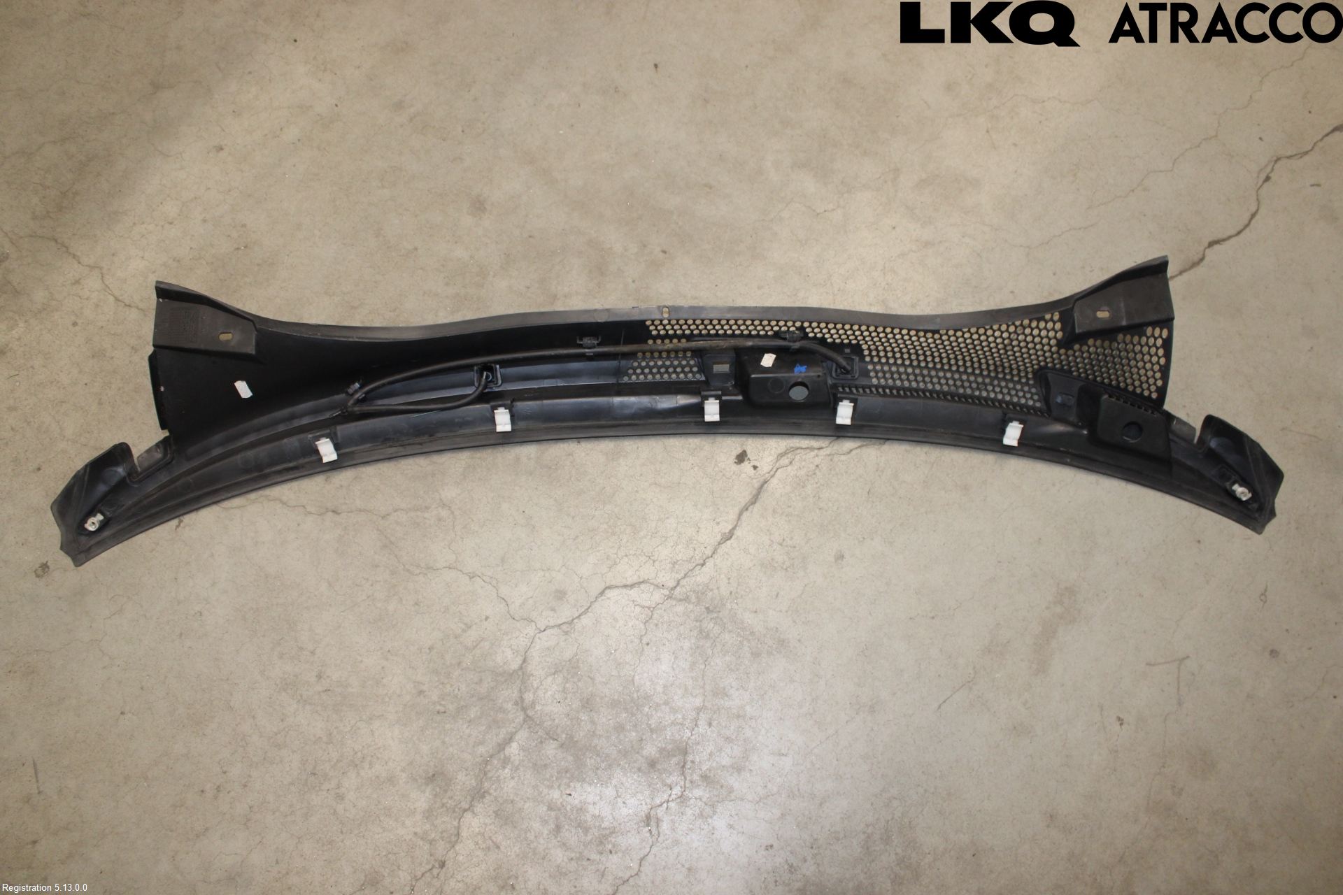 Fiat 500 07- Visker Deksel-Grill-Under Frr