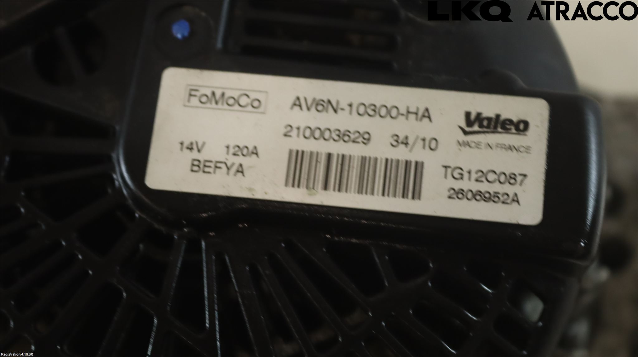 Ford FIESTA 09-12 Dynamo