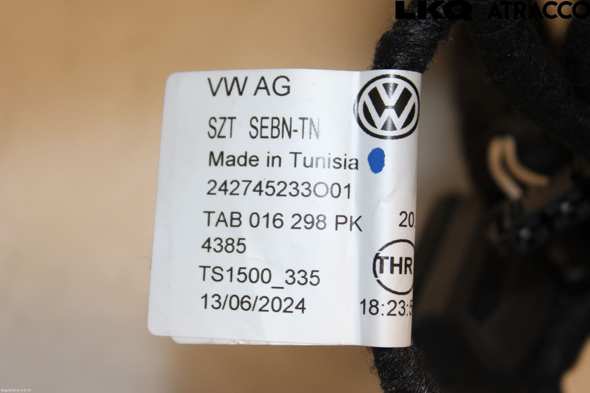 Volkswagen VW ID.7/TOURER 24- Ledningsnett
