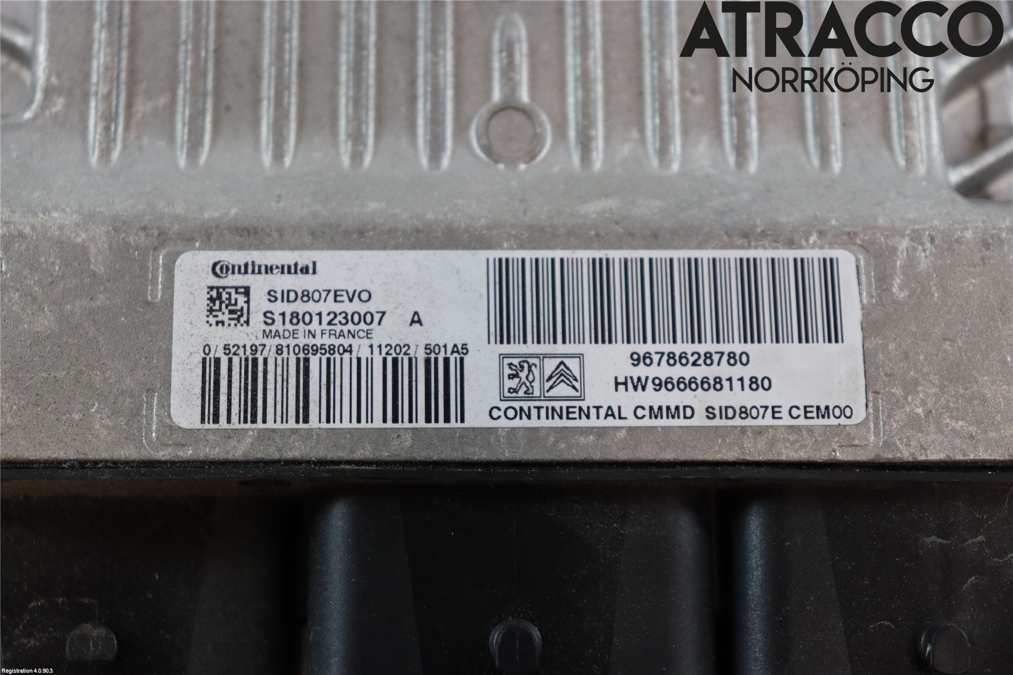 Peugeot 308 08-13 Styreenhet Dieselpumpe