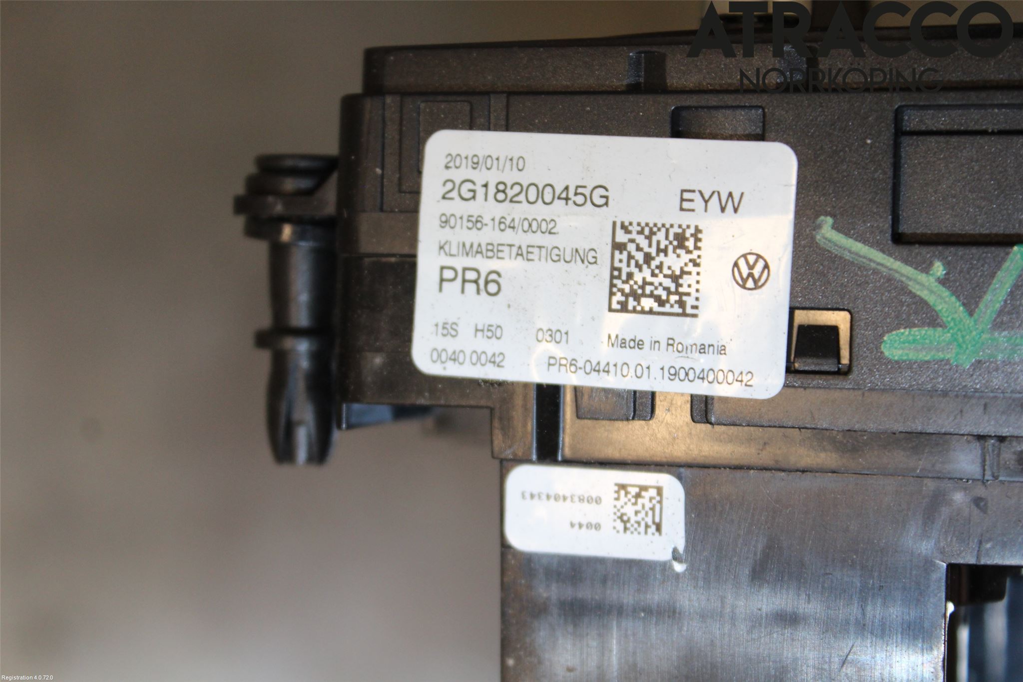 Volkswagen VW POLO VI 18->> Varmeapparat Panel(Regulering)