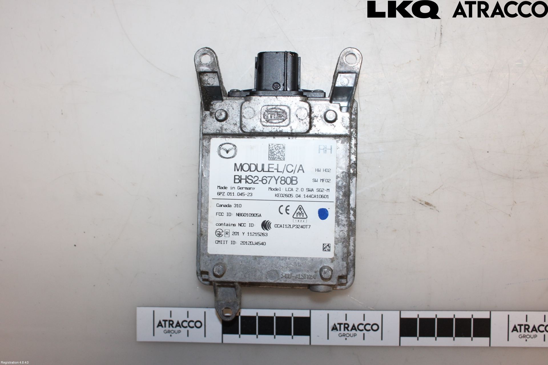 Mazda 3 III 14-19 Sensor Kollisjonsbeskyttelse