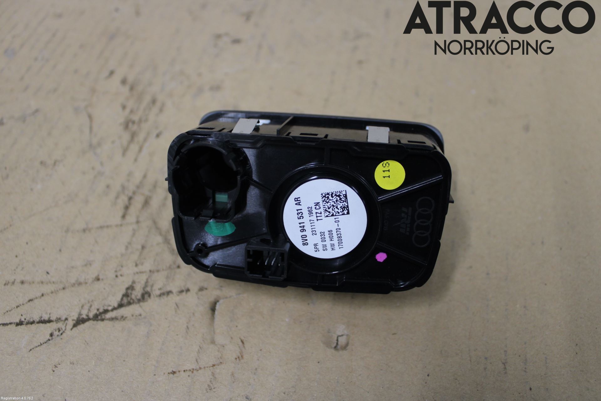Audi Q2/SQ2 17- Bryter Hovedlys