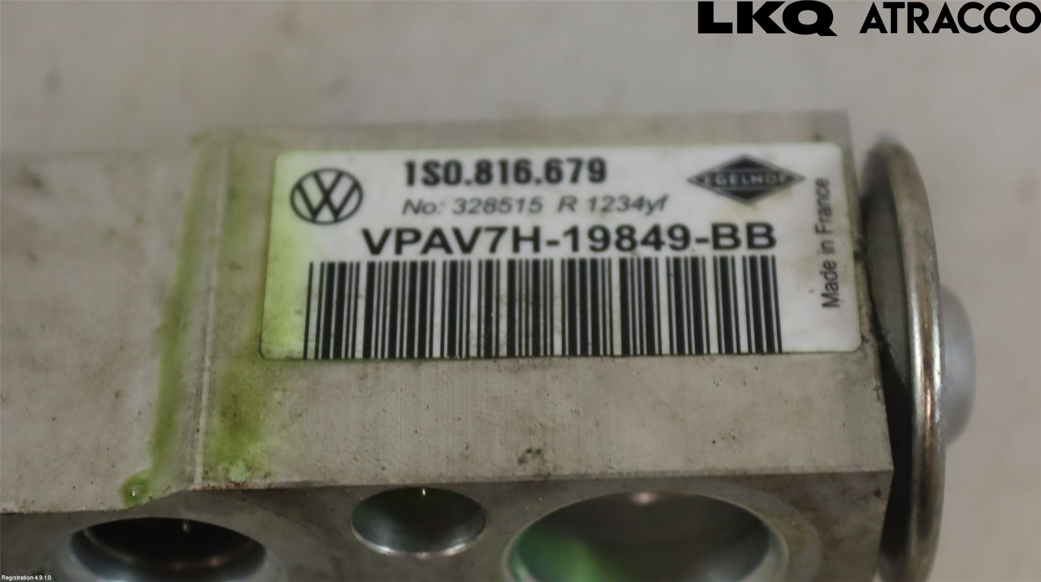 Volkswagen VW UP! / E-UP! Varme Ac Ekspansjonsventil