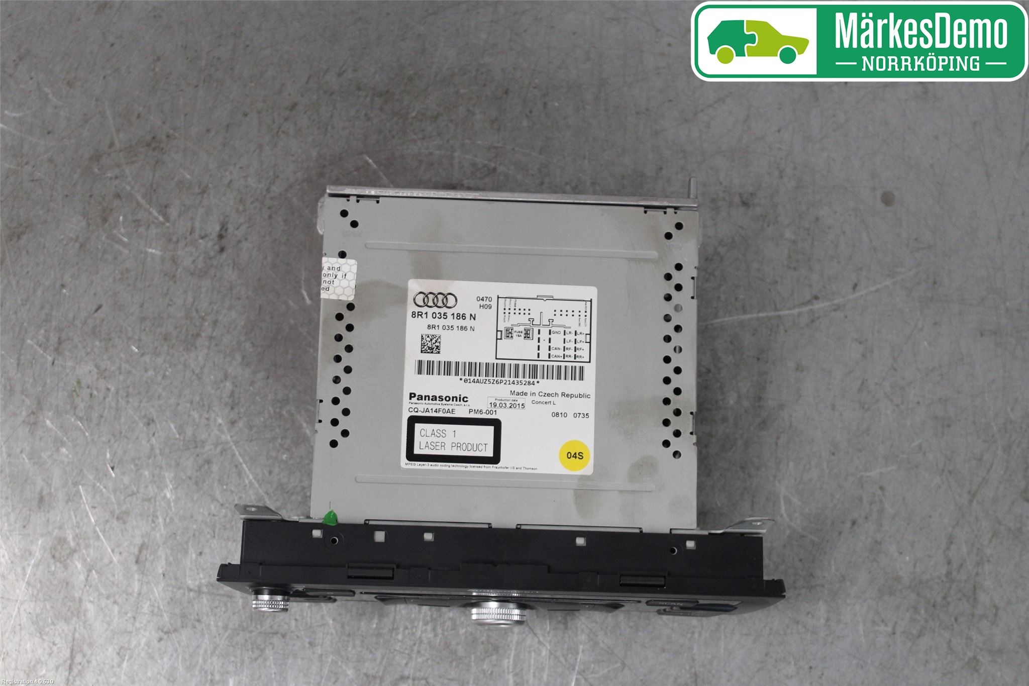 Audi A5 07-16 Stereo Radio Med Cd