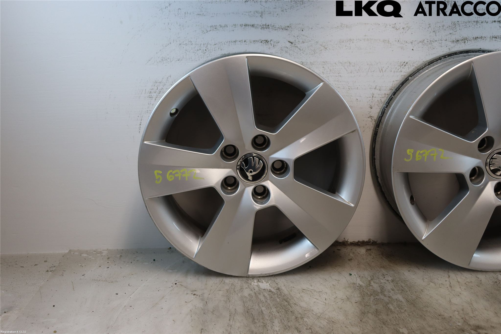 Skoda RAPID Felg Aluminium Sett 4Stk