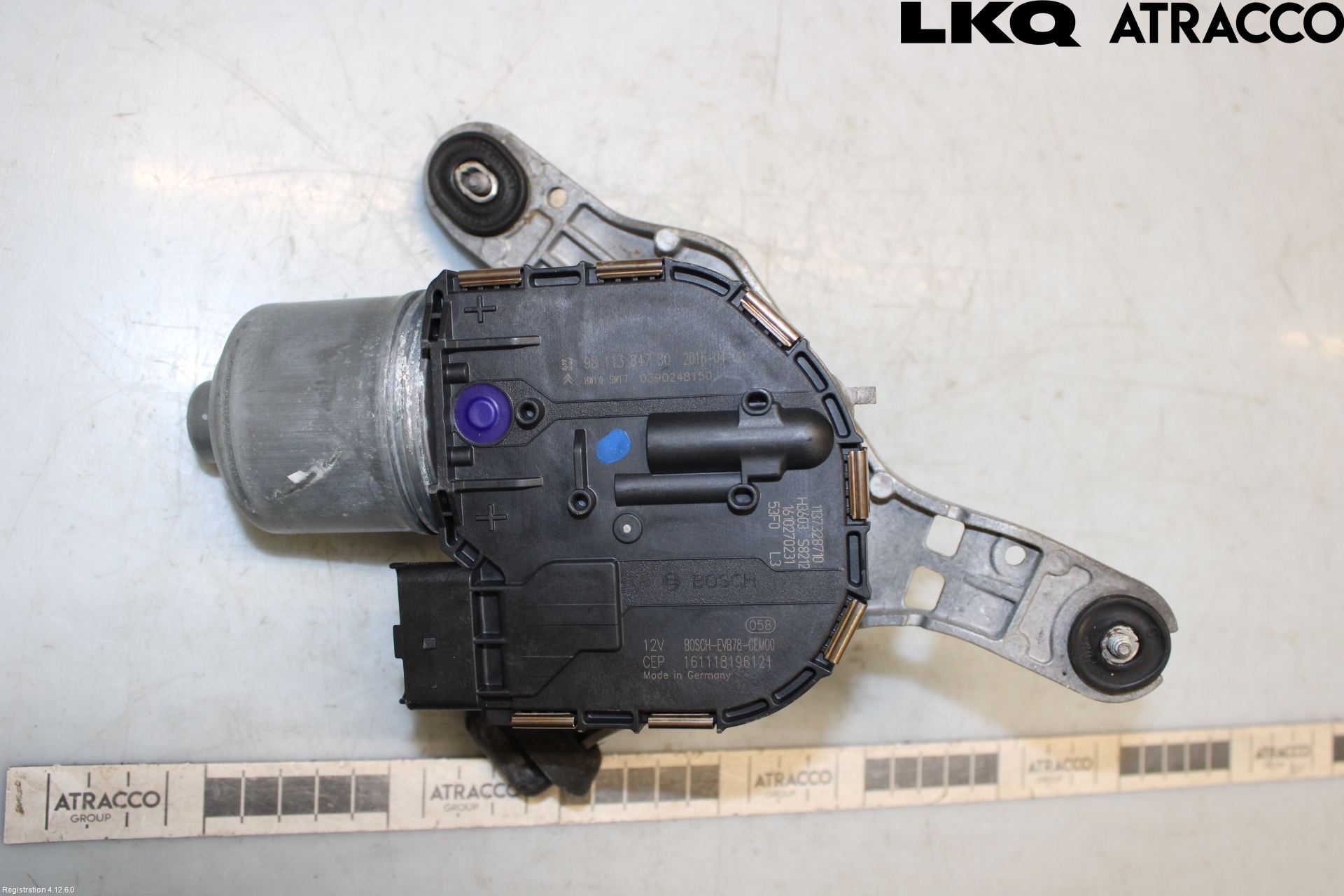 Citroen C4 GRAND PICASSO 14-18 Viskeroverføring Frontrute