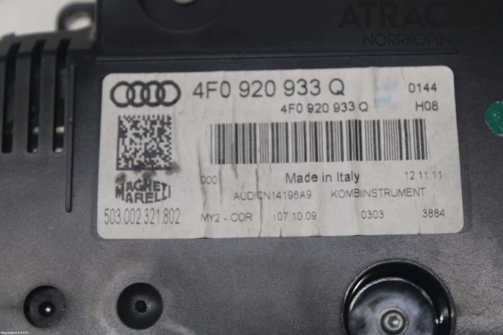 Audi ALLROAD 06-11 Instr Kombinert