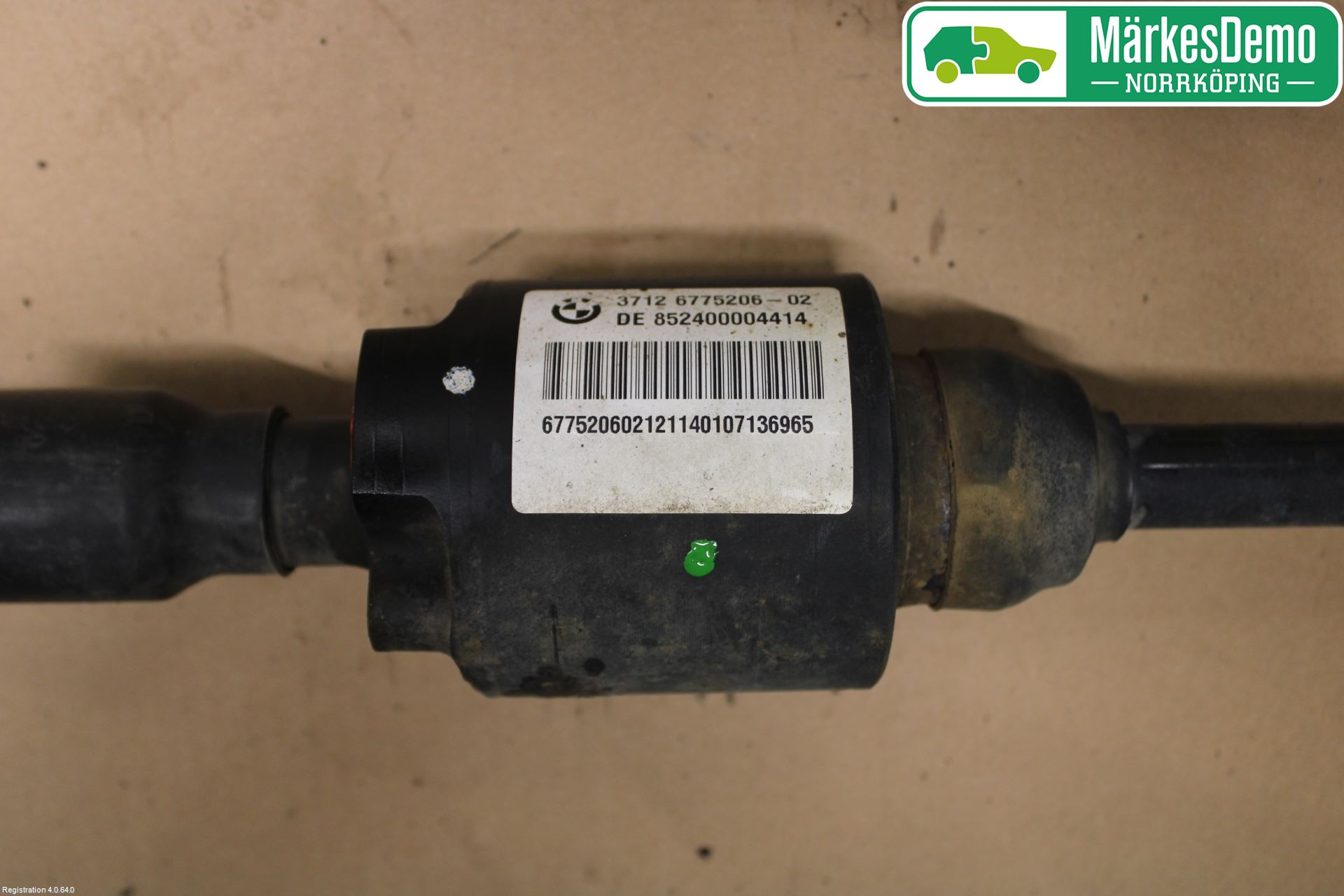 BMW 5 F10/F11/F18 09-17 Stablisatorstag Bak