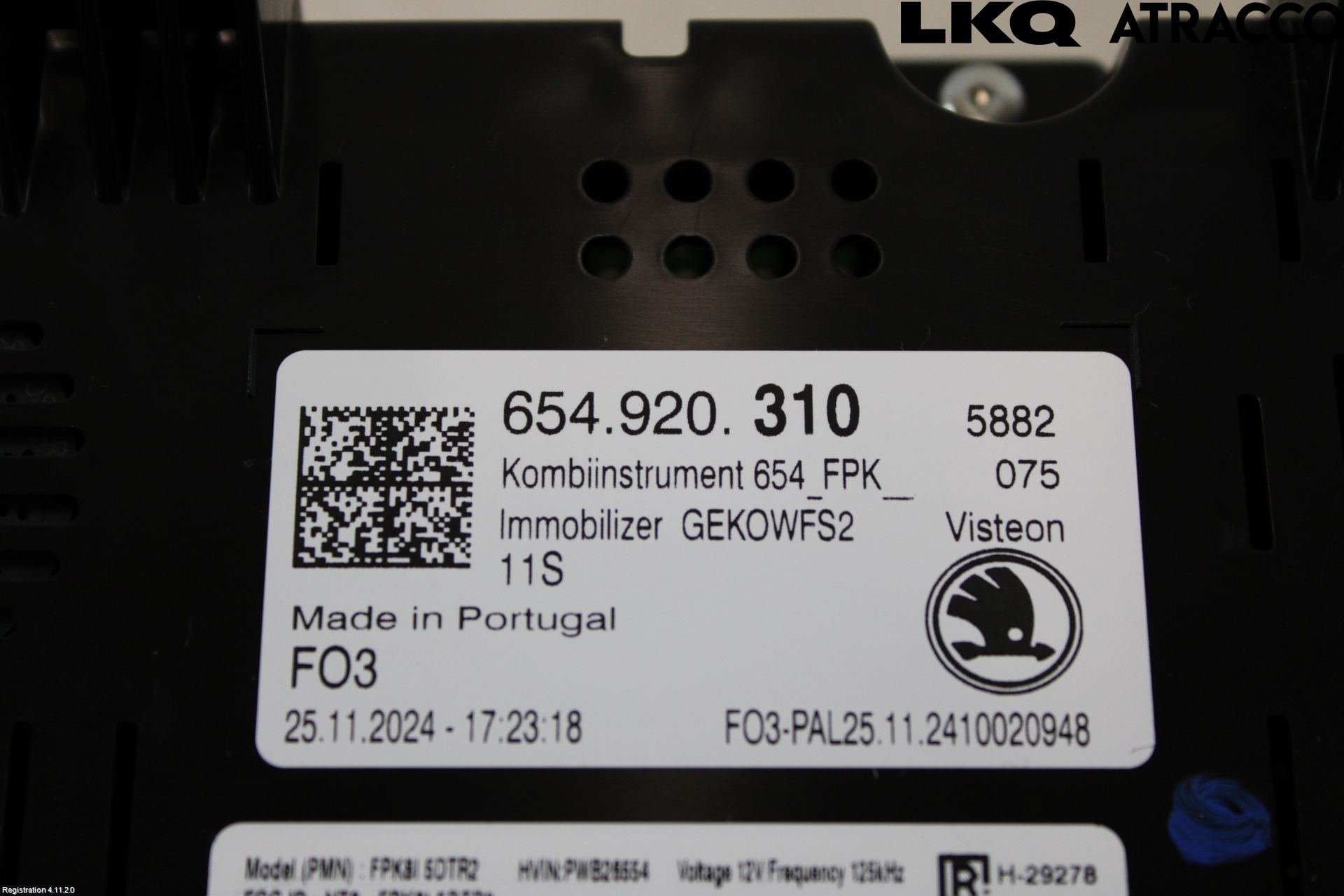 Skoda FABIA 22- Instr Kombinert