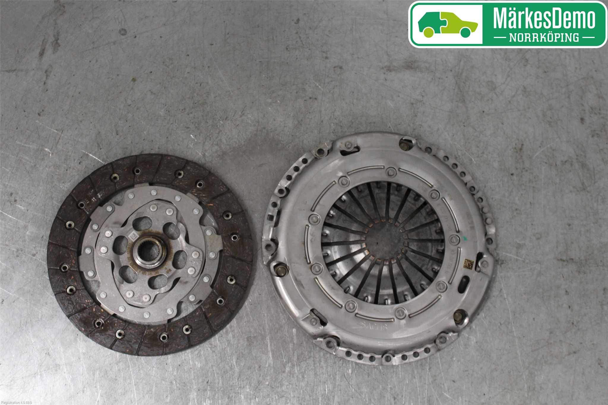 Volkswagen VW GOLF / E-GOLF VII 13-20 Clutch Trykkplate