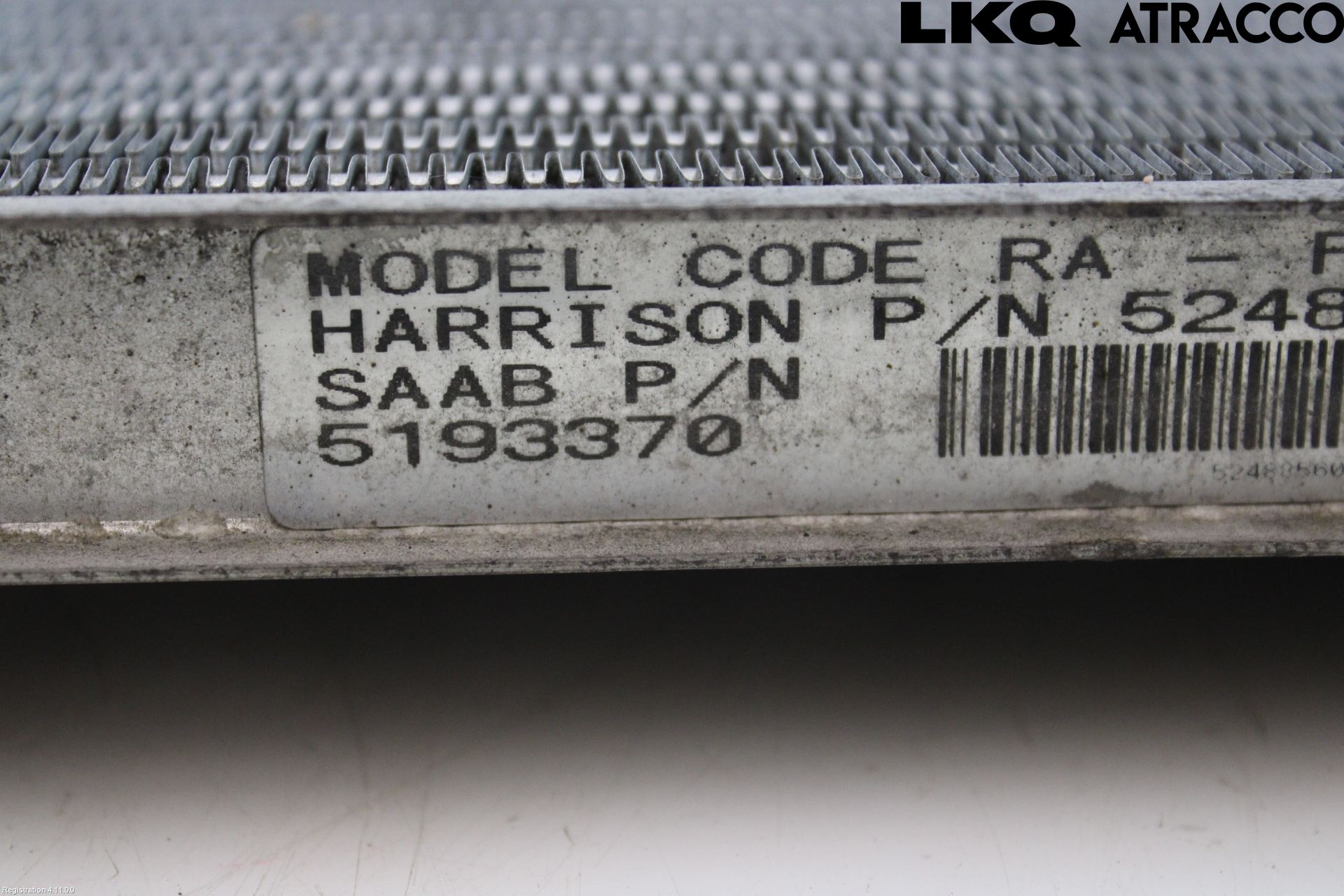 Saab 9-5 -05 Radiator Manuell