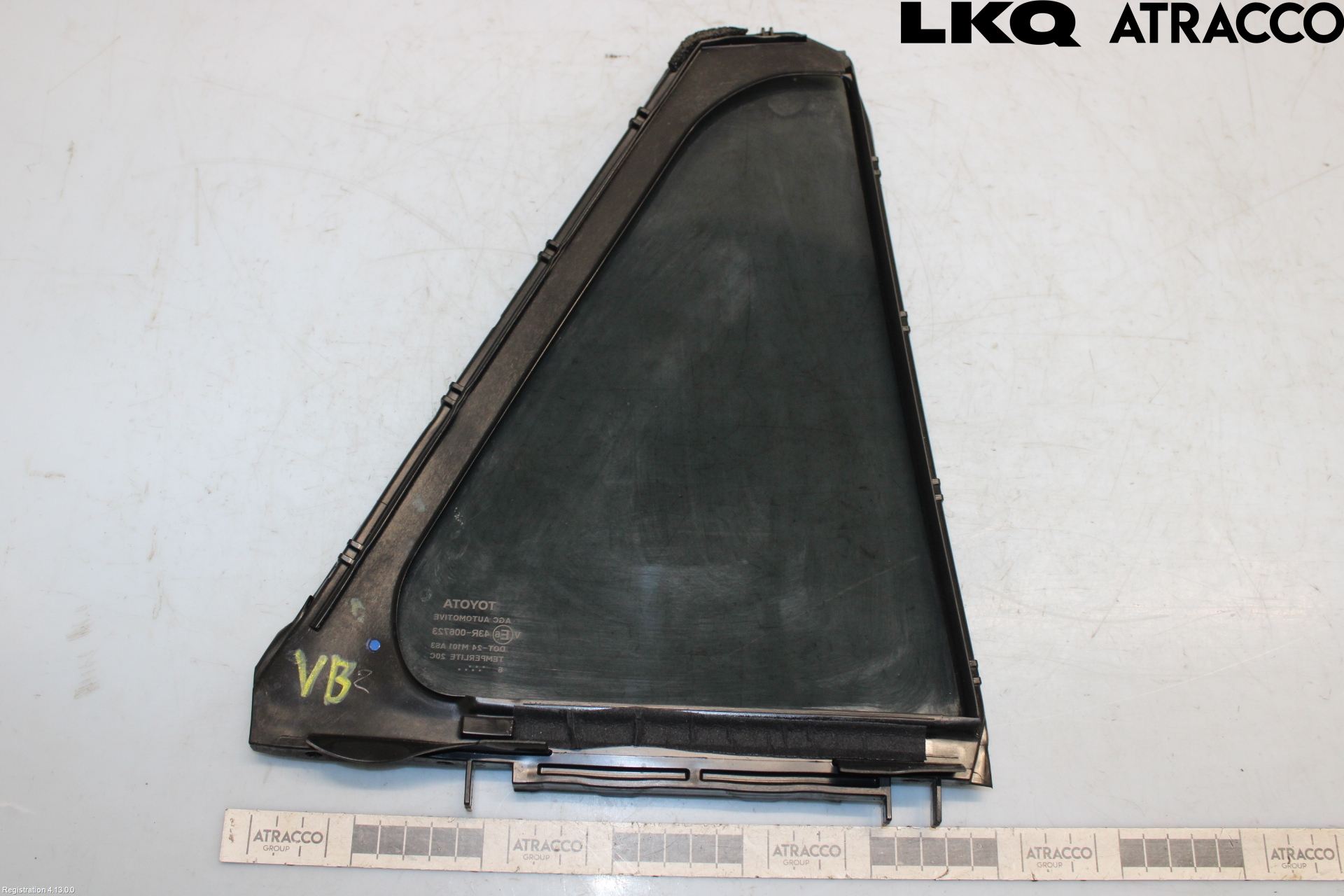 Toyota AVENSIS 16-18 Dørrute Bak Vens Trekant 4D