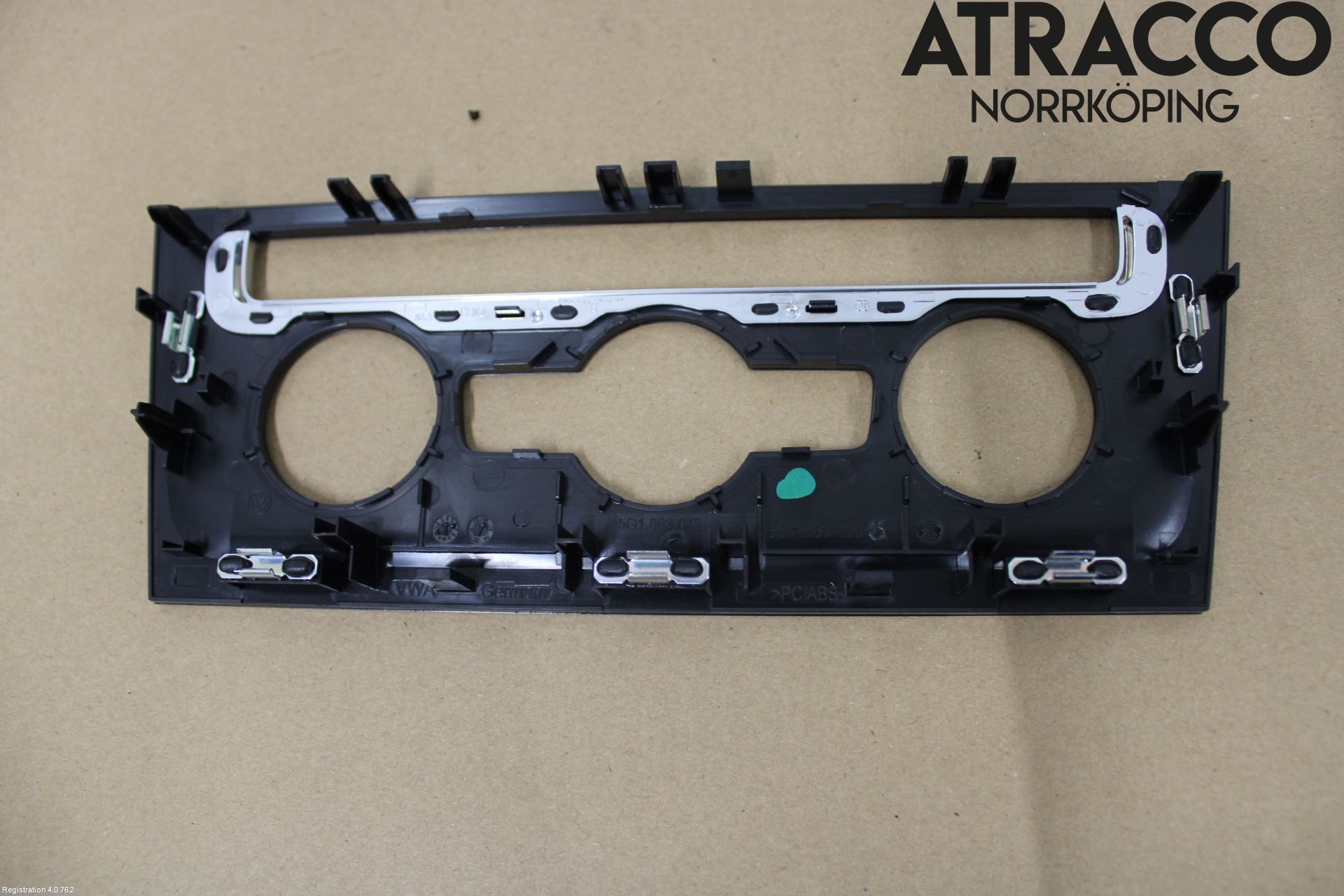Volkswagen VW GOLF / E-GOLF VII 13-20 Innr Radio Ramme