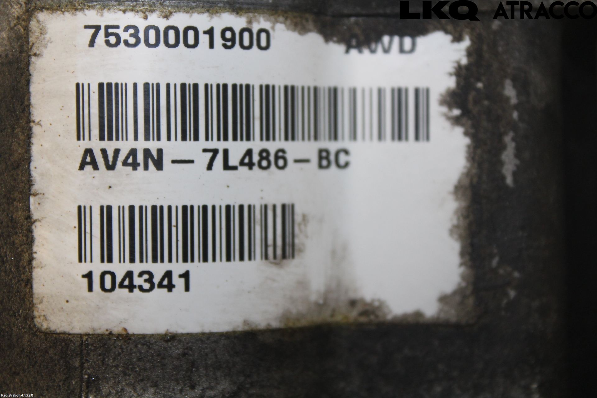 Ford KUGA 08-12 Gearkasse Fordelingskasse