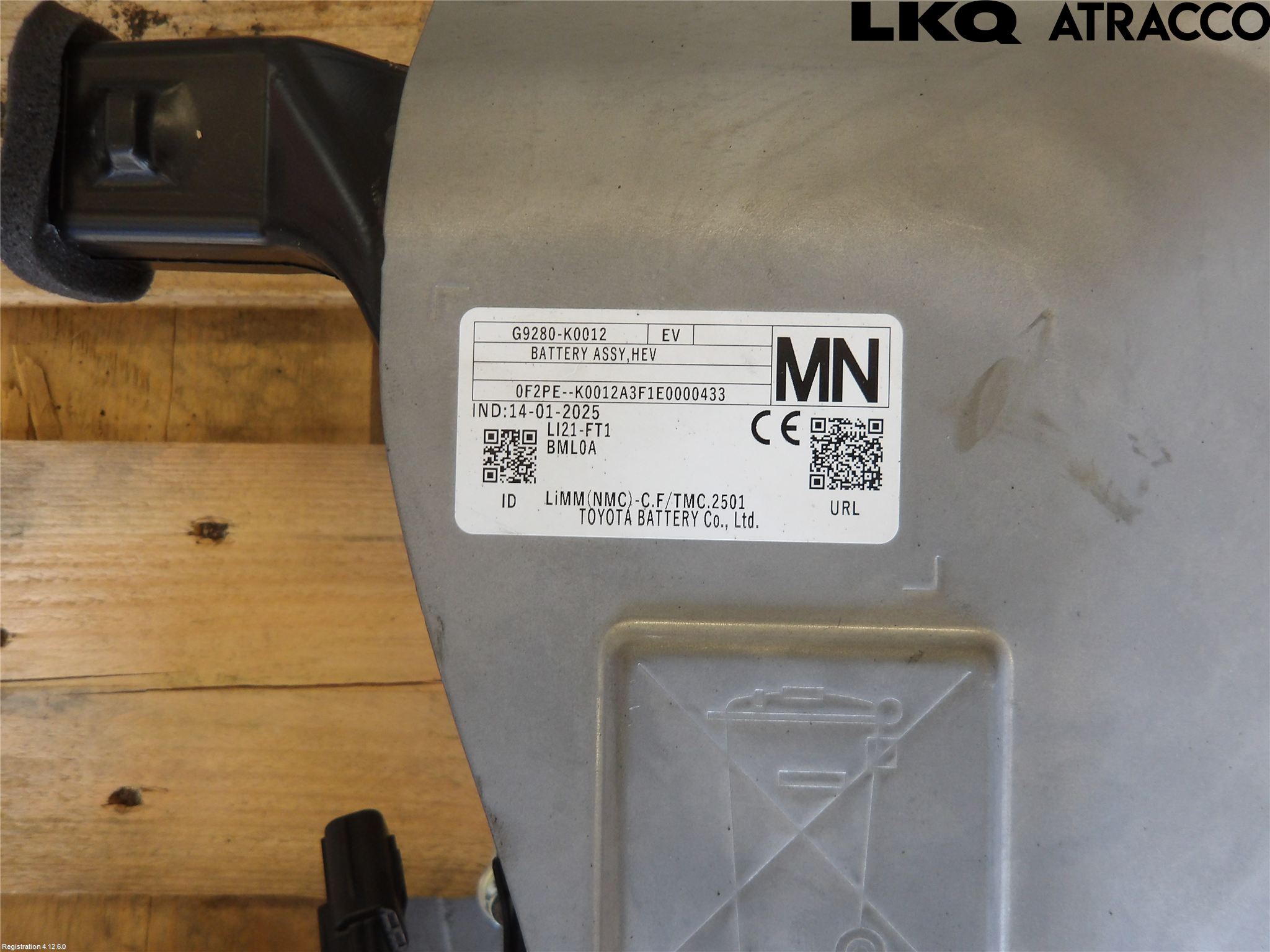 Toyota YARIS CROSS XP21 21- Hybrid Batteri