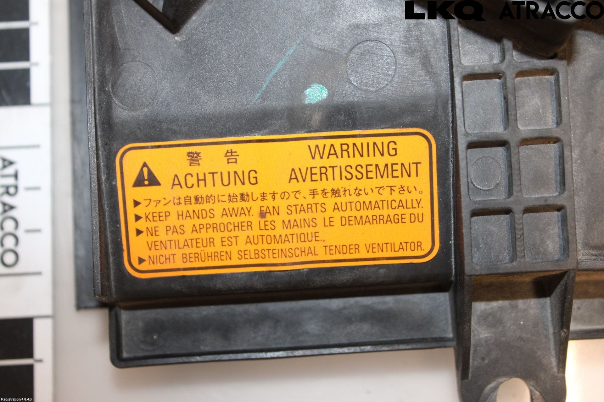 Mitsubishi OUTLANDER 01-07 Kjølevifte Elektrisk