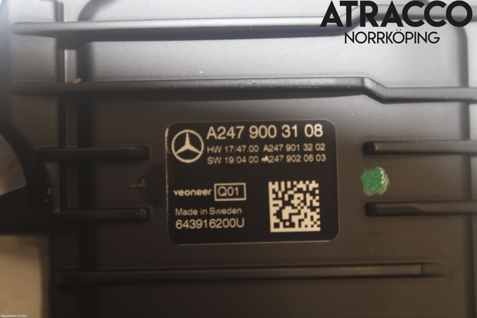 Mercedes-Benz MB GLB-KLASS (X247) 19- Parkeringshjelp Kamera