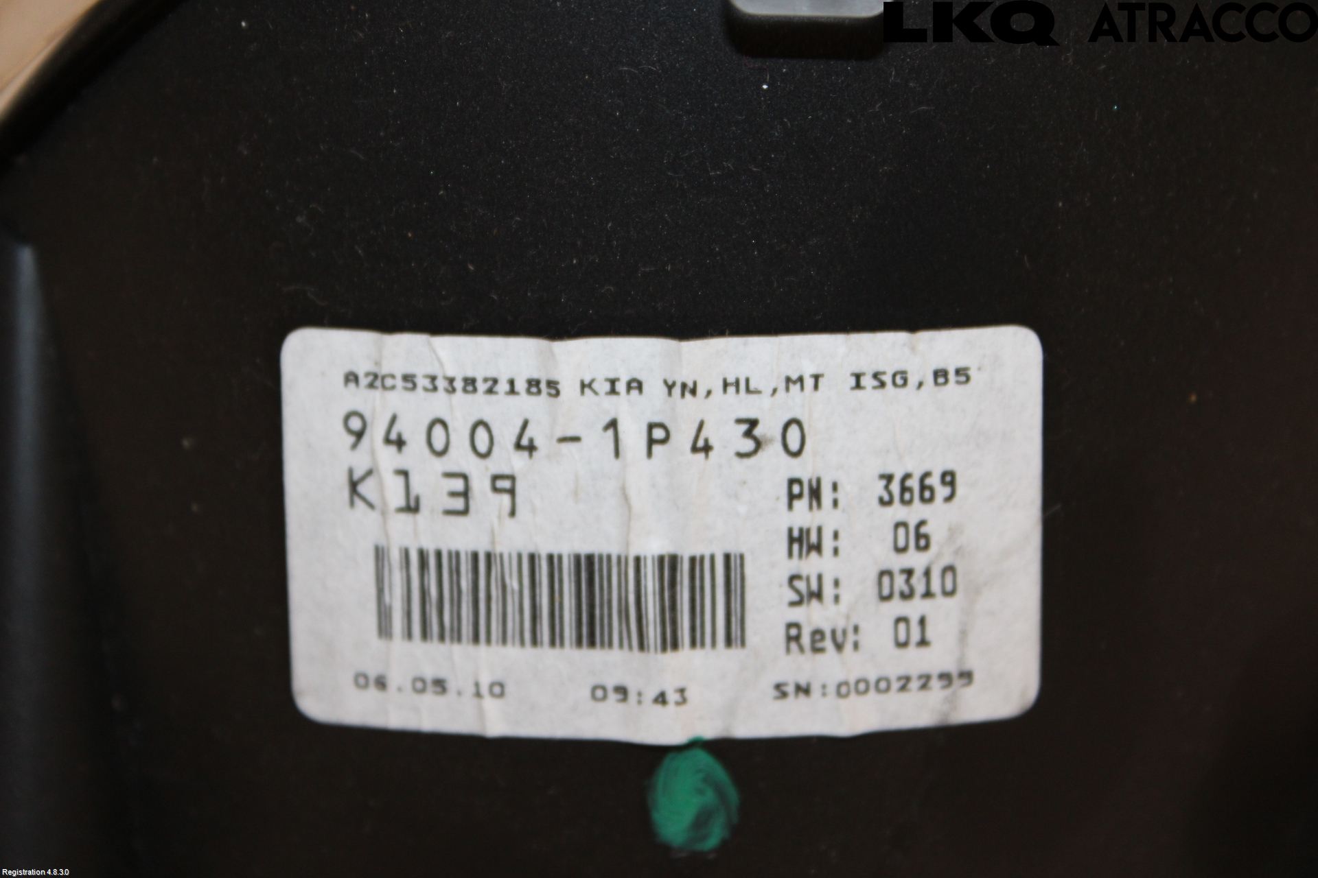 Kia VENGA 10-19 Instr Kombinert
