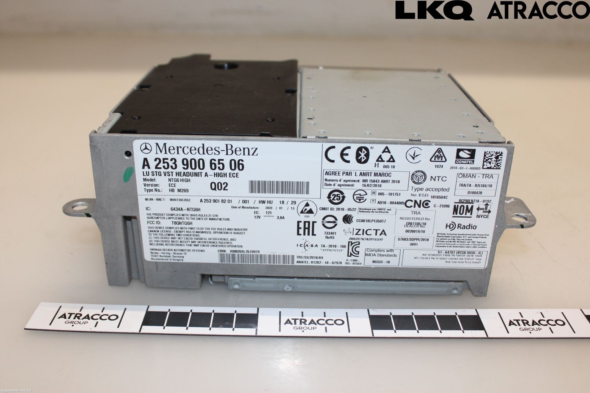 Mercedes-Benz MB GLC-KLASS (X253/C253) 15-22 Stereo Radio Med Cd