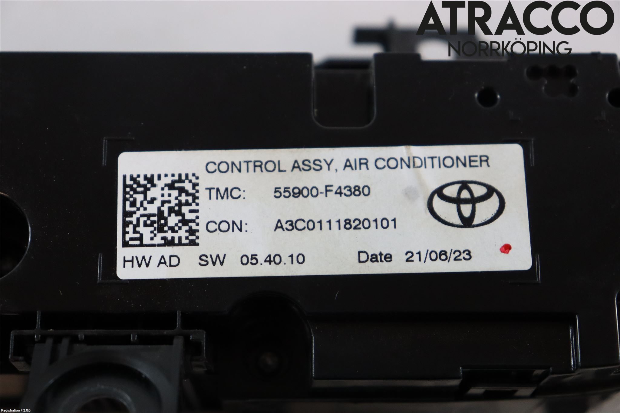 Toyota C-HR 16-23 Varmeapparat Panel(Regulering)
