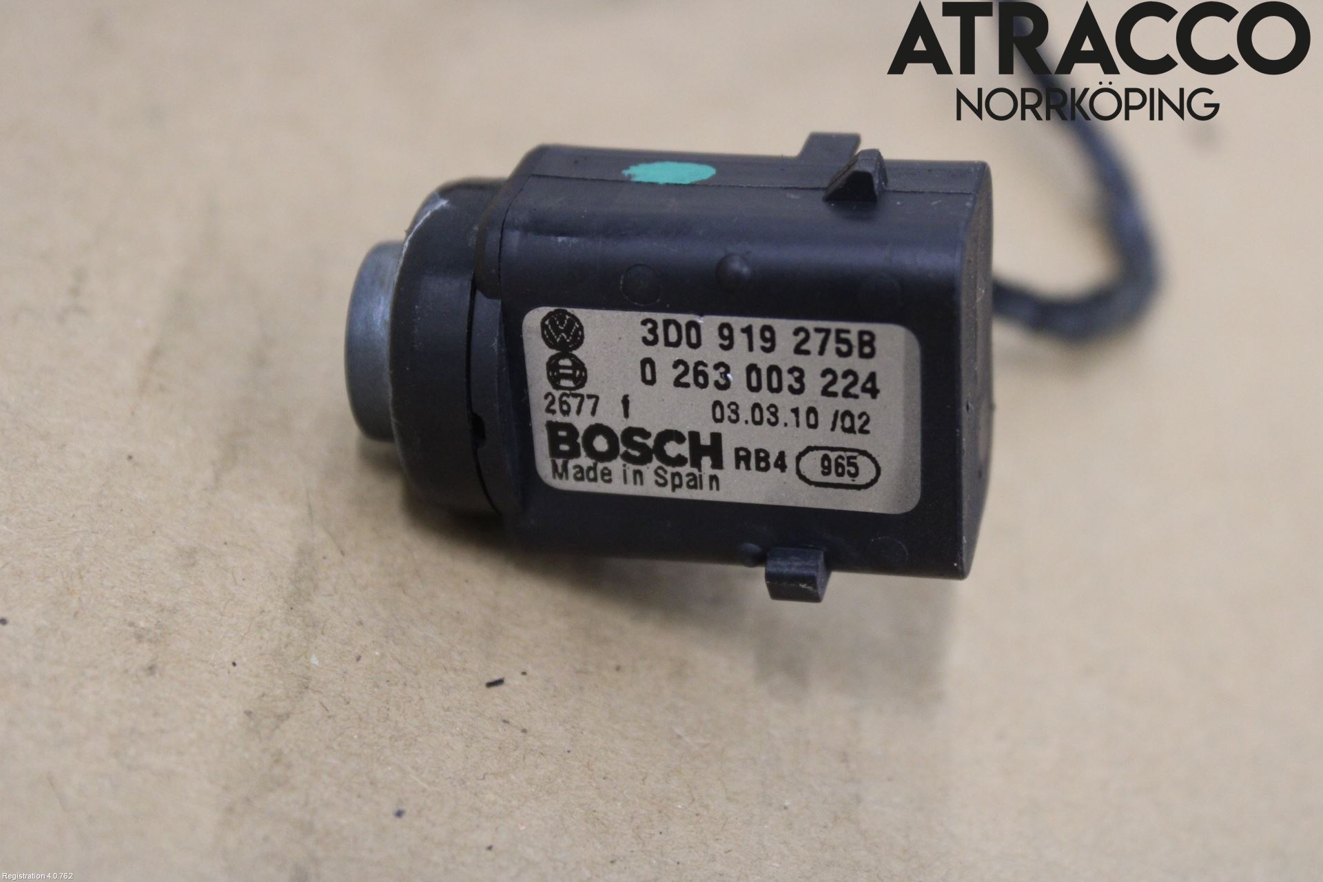 Volkswagen VW PHAETON Sensor Parkering Front