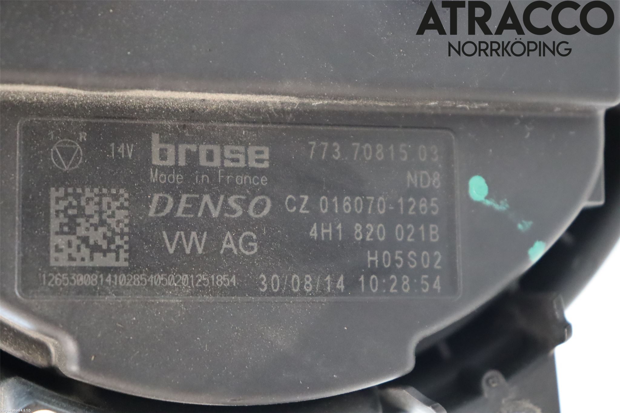 Audi A6/S6 4G 11-18 Varmeapparat Viftemotor