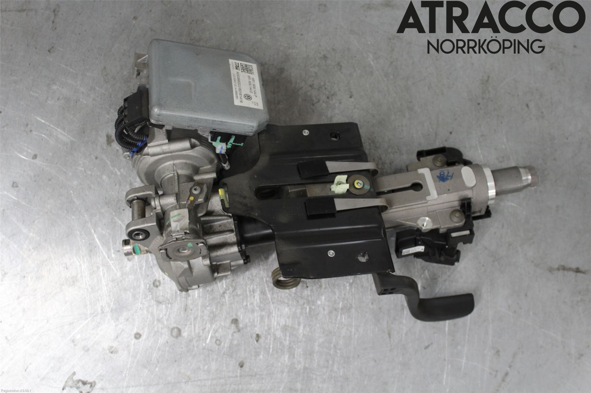 Volkswagen VW UP! / E-UP! Rattakselaggregat Innebygd Servo