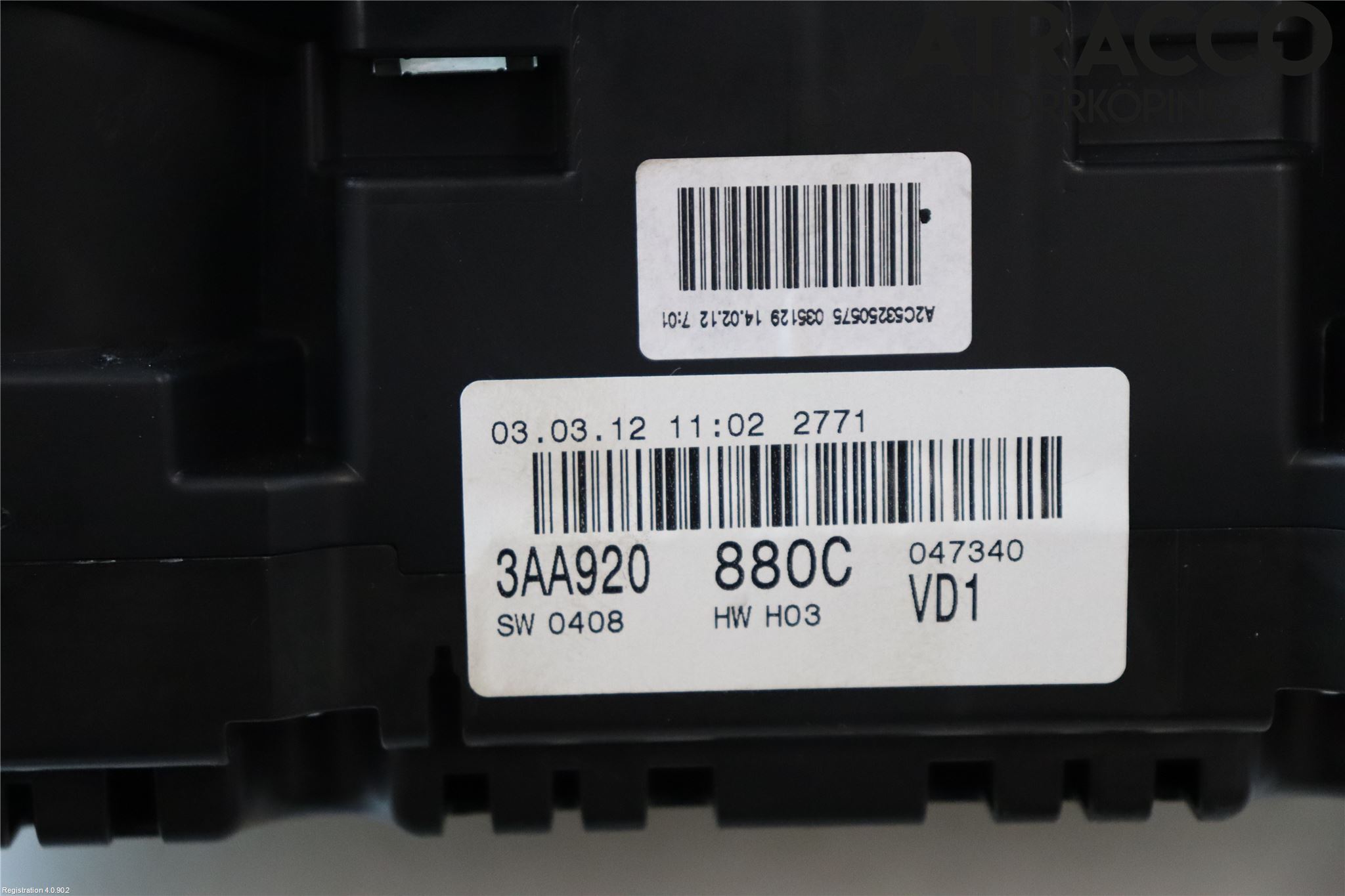 Volkswagen VW PASSAT 11-14 Instr Kombinert