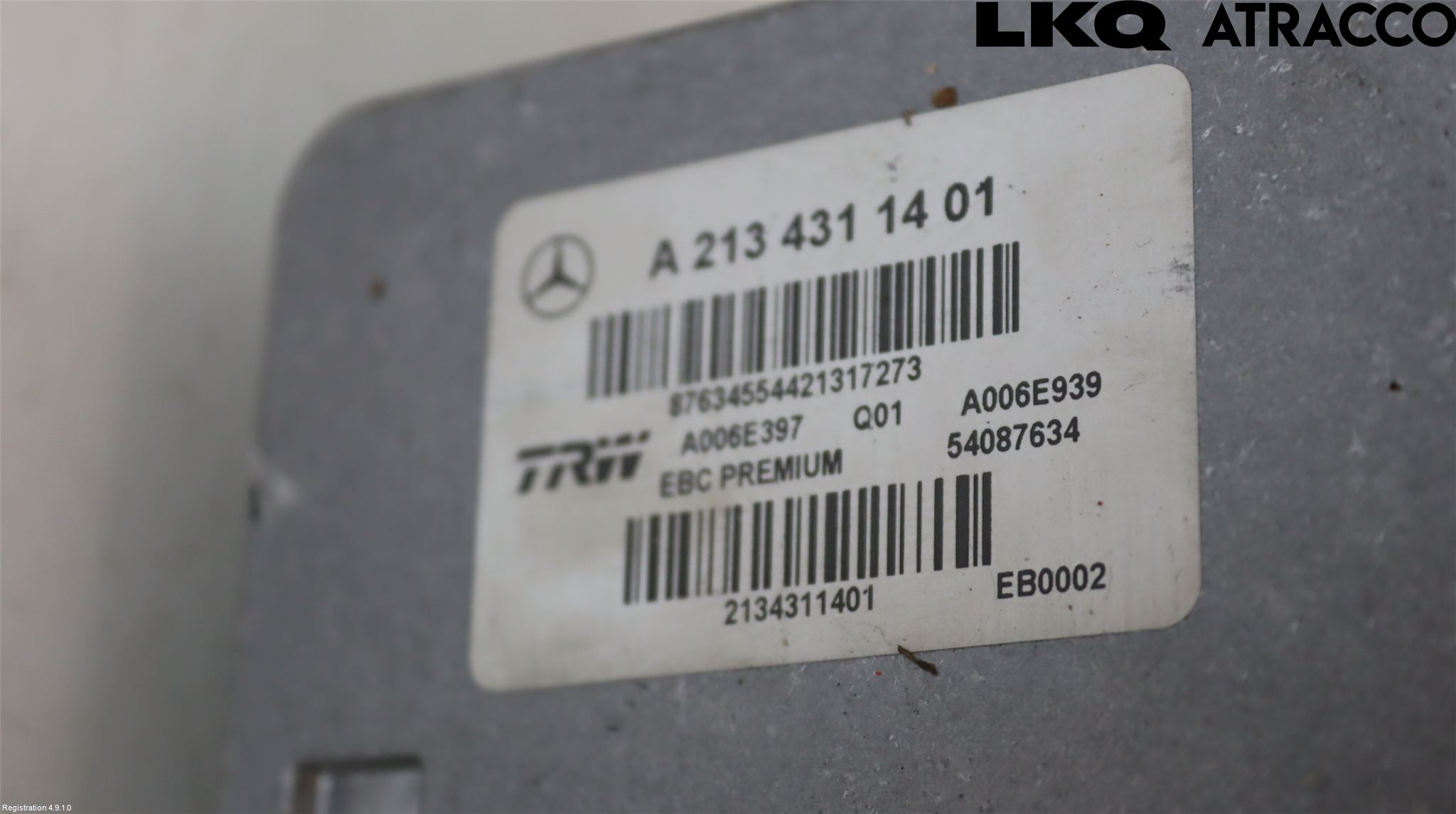 Mercedes-Benz MB S-KLASS (W222) 13-20 Abs Hydraulikkaggregat