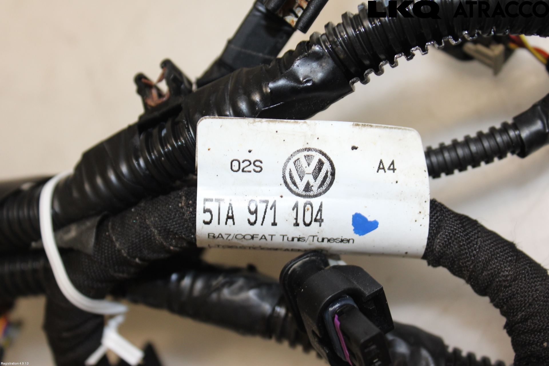 Volkswagen VW TOURAN 16- Sensor Ryggesensor
