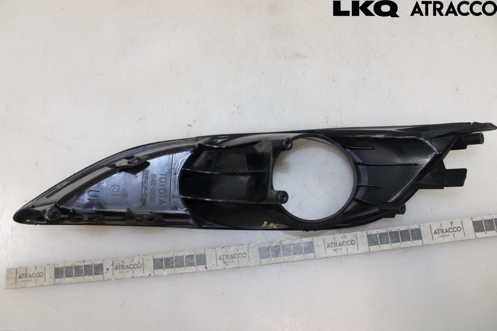 Toyota AURIS 07-09 Frontlykt Kurve-Tåkelys Ramme