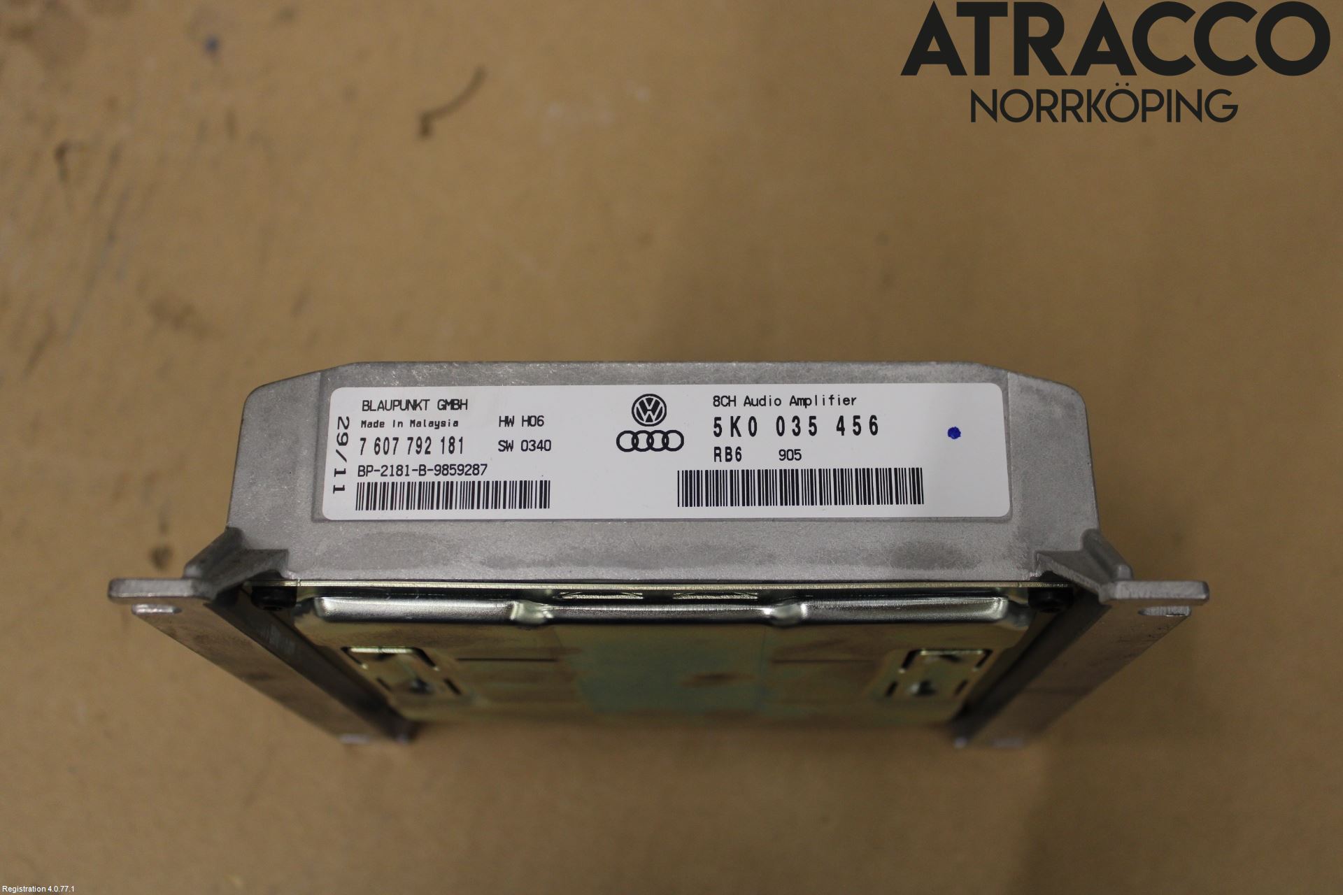 Volkswagen VW GOLF VI 09-13 Stereo Forsterker