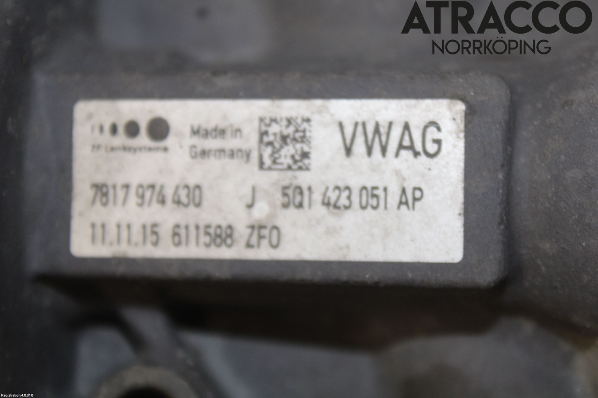 Audi A3/S3 8V 13-20 Styrväxel/Snäcka Elektrisk