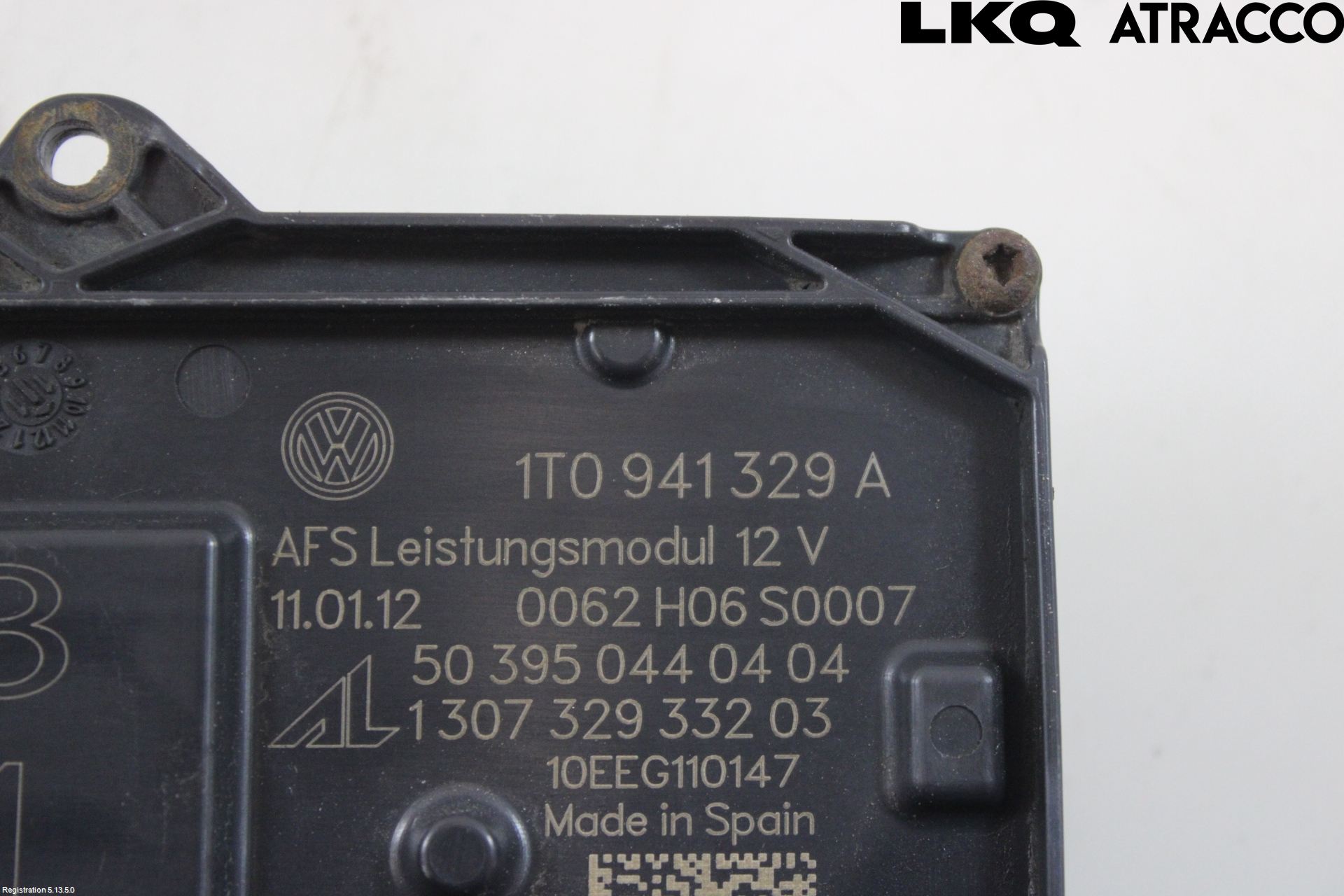 Volkswagen VW TOURAN 10-15 Styreenhet Xenon