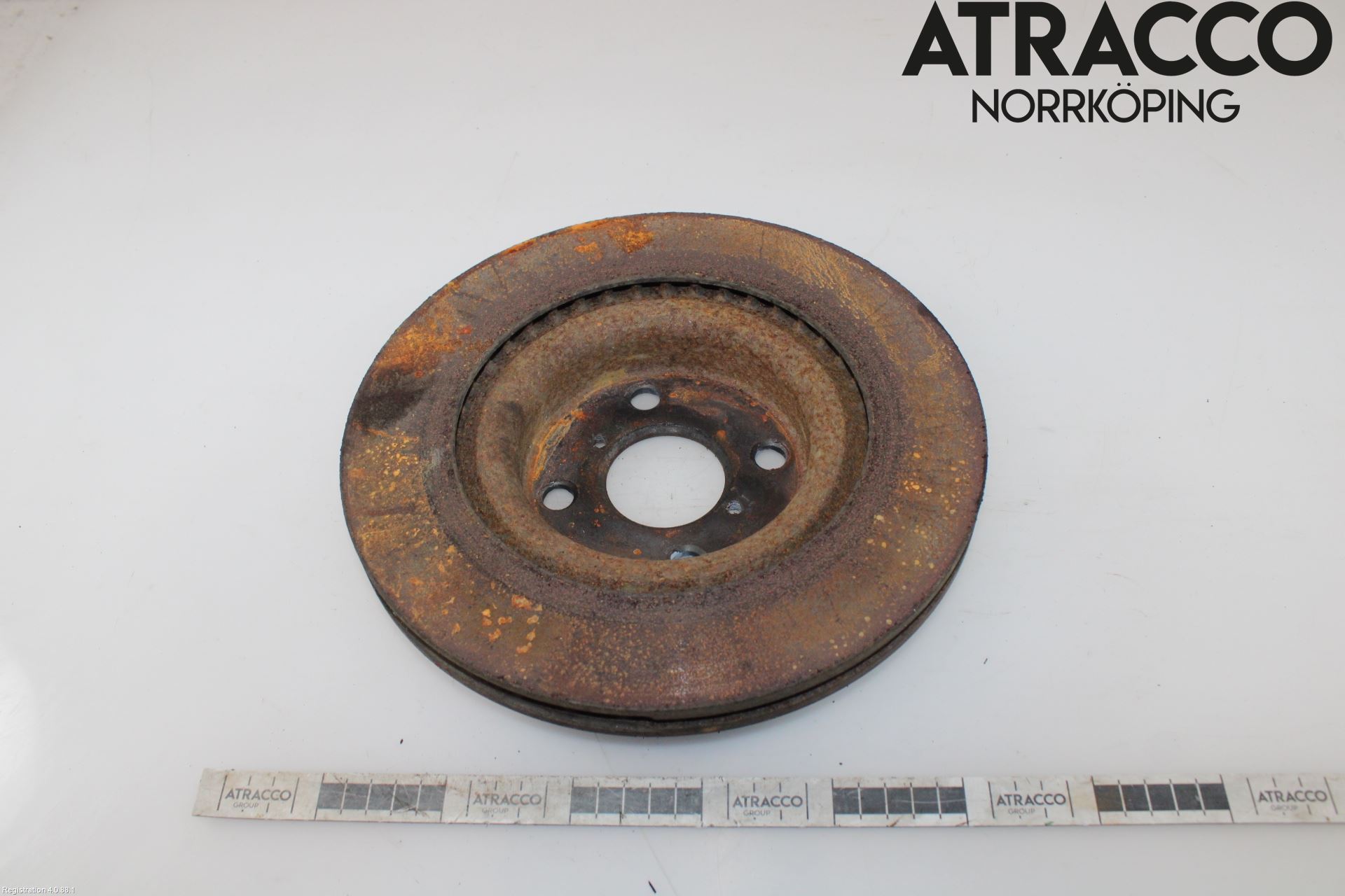 Toyota YARIS XP130 15-20 Bremseskive Foran