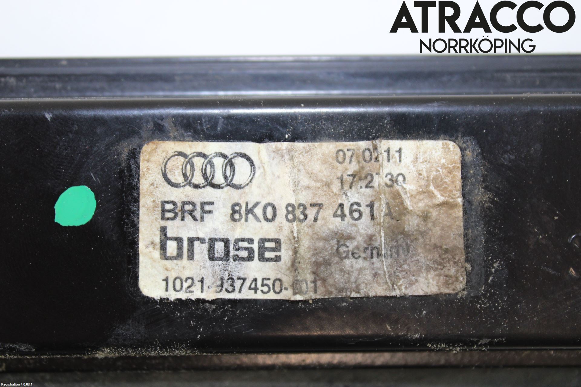 Audi A4/S4 08-11 Vindusheis El Komp