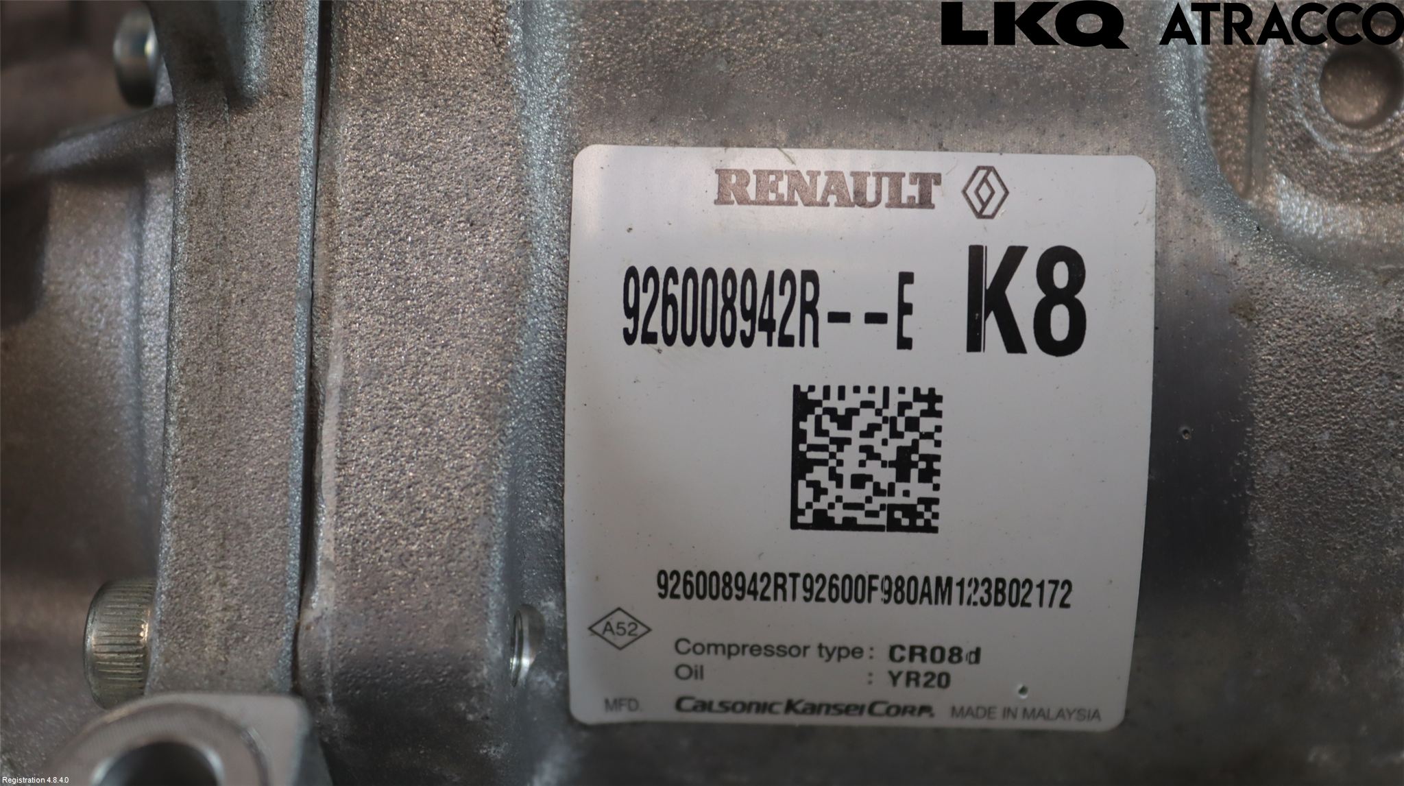 Renault EXPRESS 21- Varme Ac Kompressor