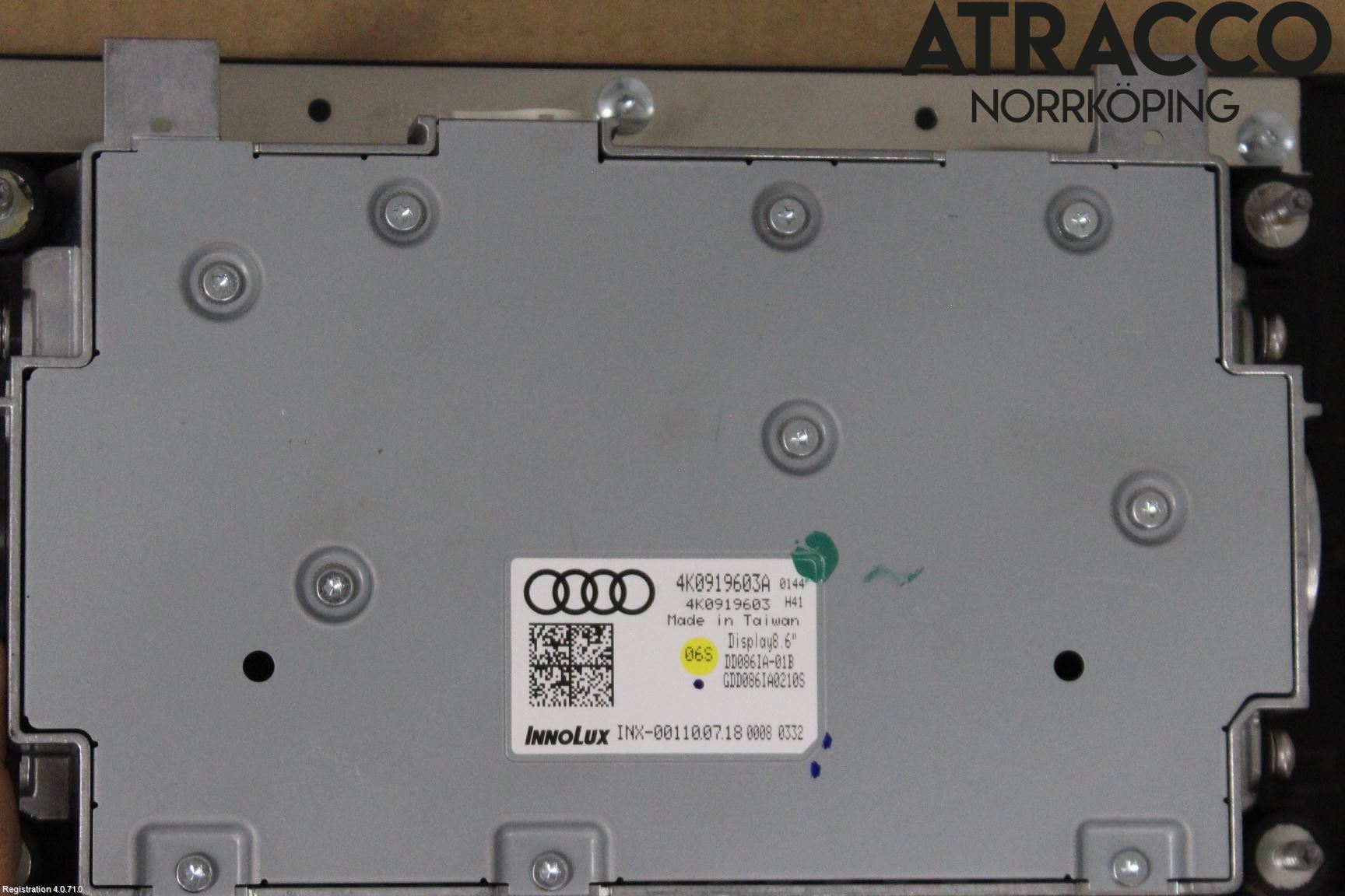 Audi A6 F2/C8 19- Instr Skjerm Dvd-Gps-Ac-Tlf